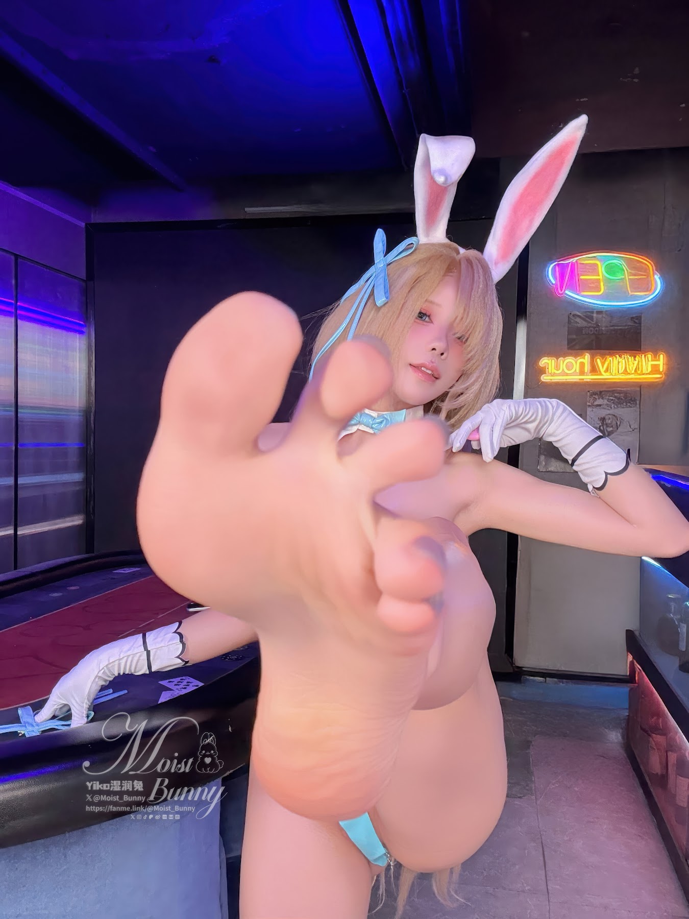 Coser@黏黏团子兔 – 2026年03月作品 碧蓝档案 明日奈兔女郎 - P83