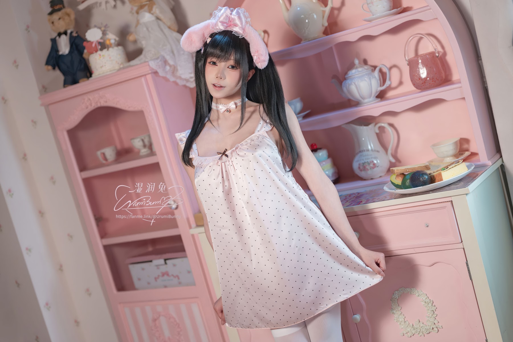 Coser@黏黏团子兔 – 2026年04月作品 晚安少女 - P9