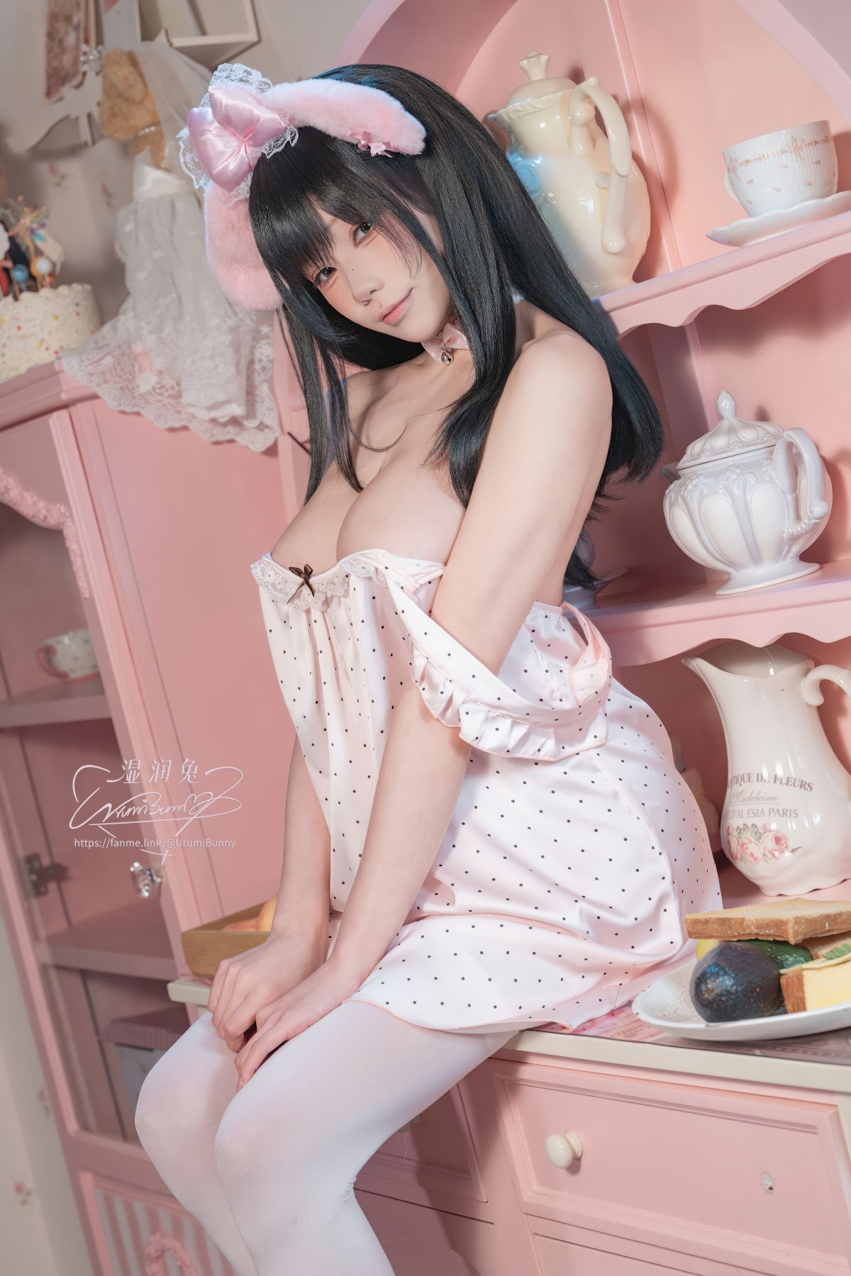 Coser@黏黏团子兔 – 2026年04月作品 晚安少女 - P18