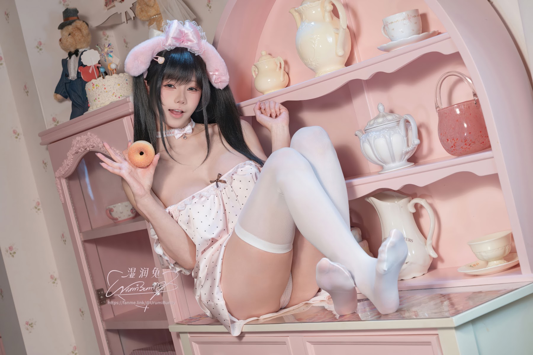 Coser@黏黏团子兔 – 2026年04月作品 晚安少女 - P20
