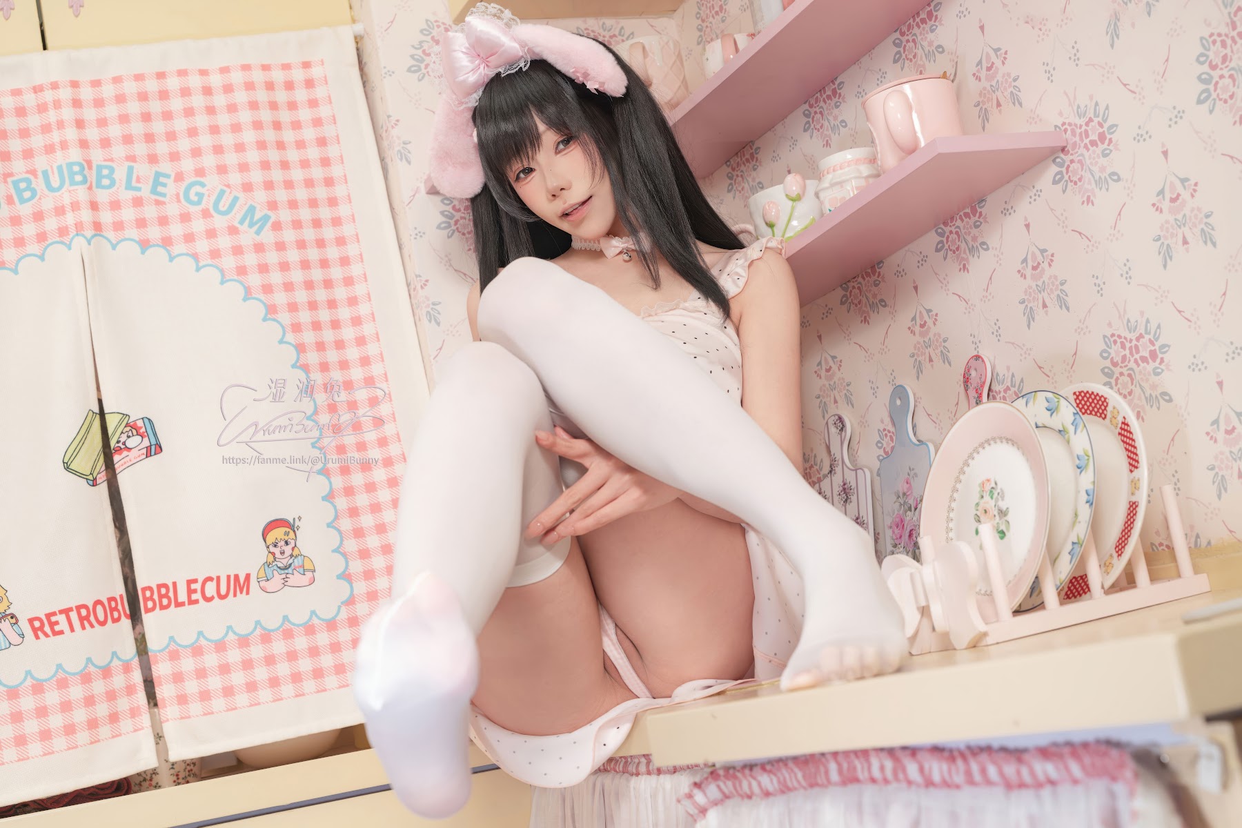Coser@黏黏团子兔 – 2026年04月作品 晚安少女 - P36