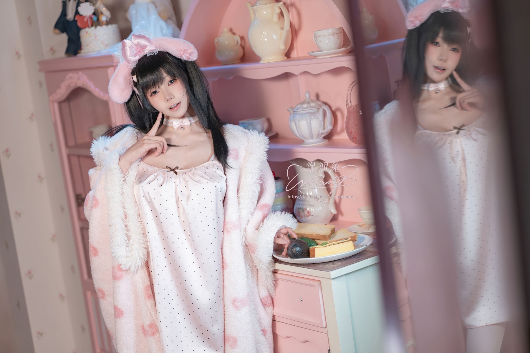 Coser@黏黏团子兔 – 2026年04月作品 晚安少女 - P5