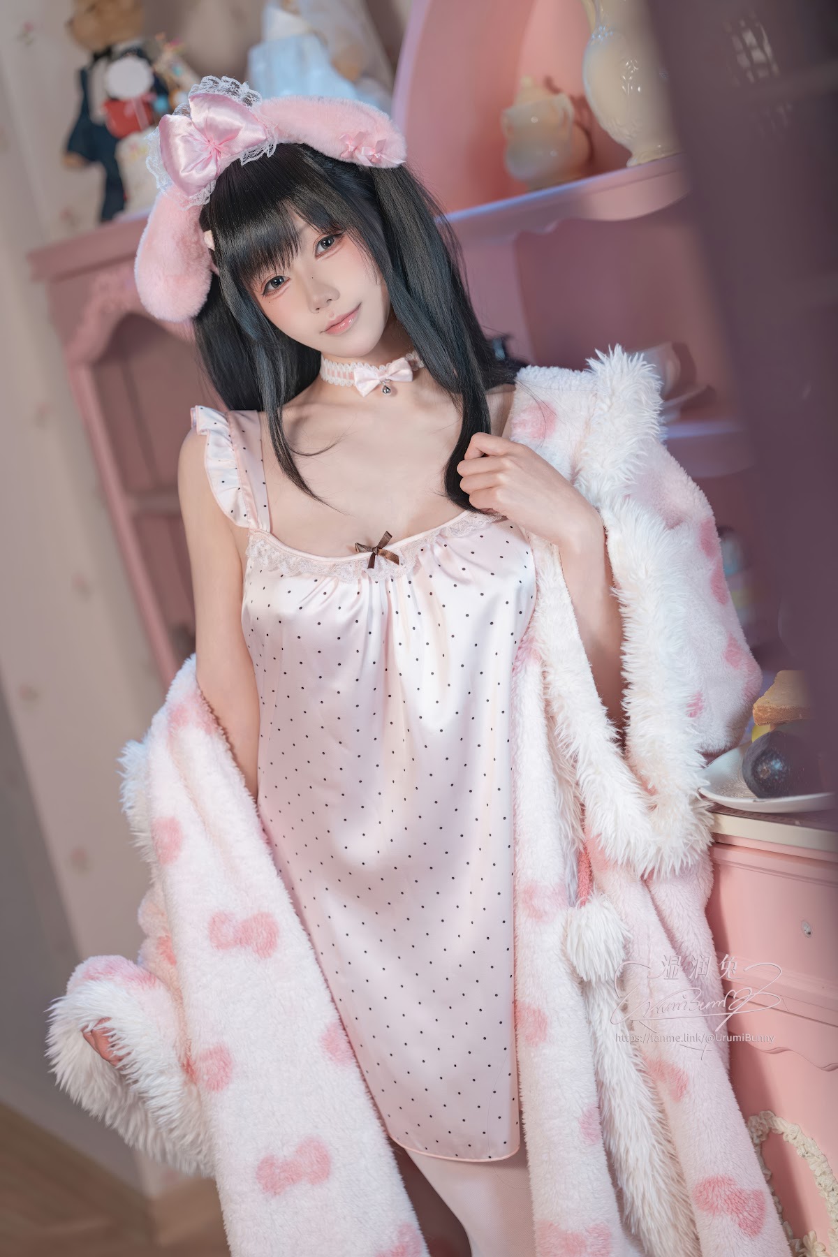 Coser@黏黏团子兔 – 2026年04月作品 晚安少女 - P6