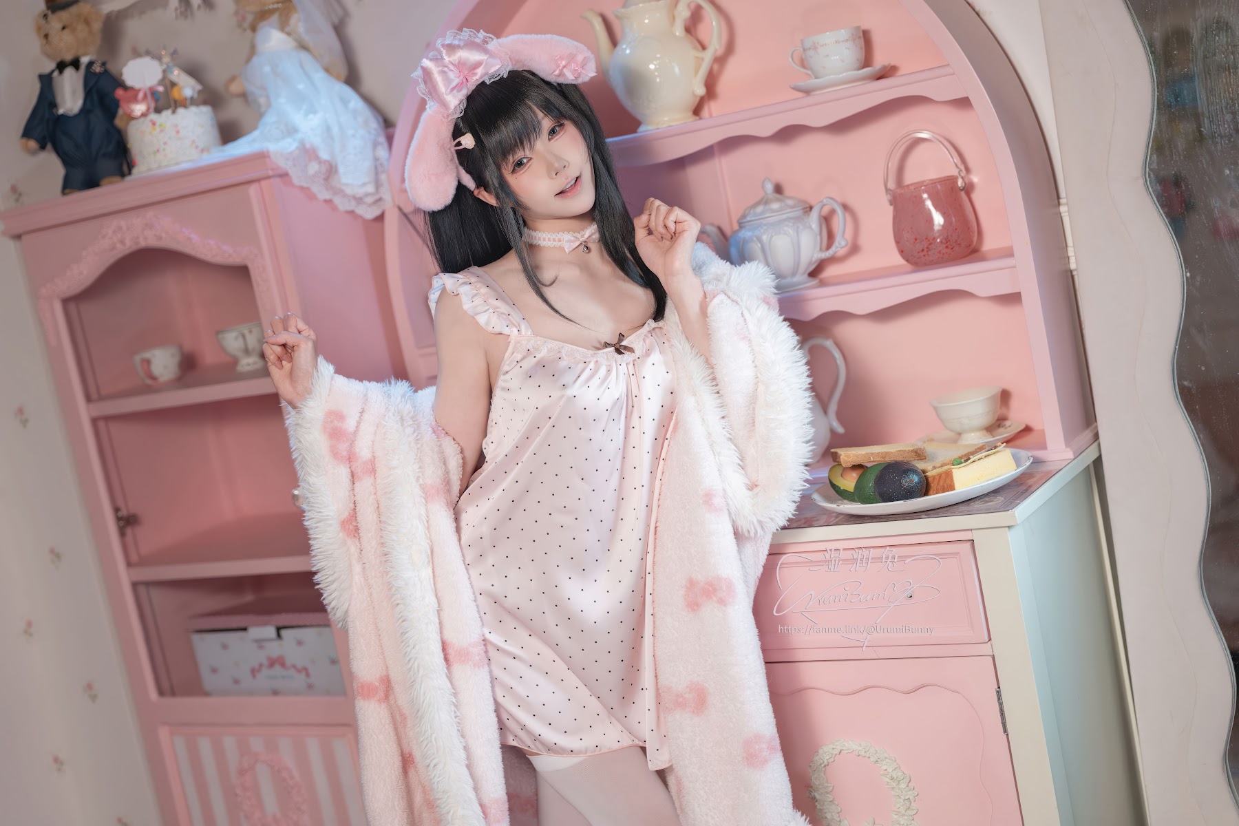 Coser@黏黏团子兔 – 2026年04月作品 晚安少女 - P7