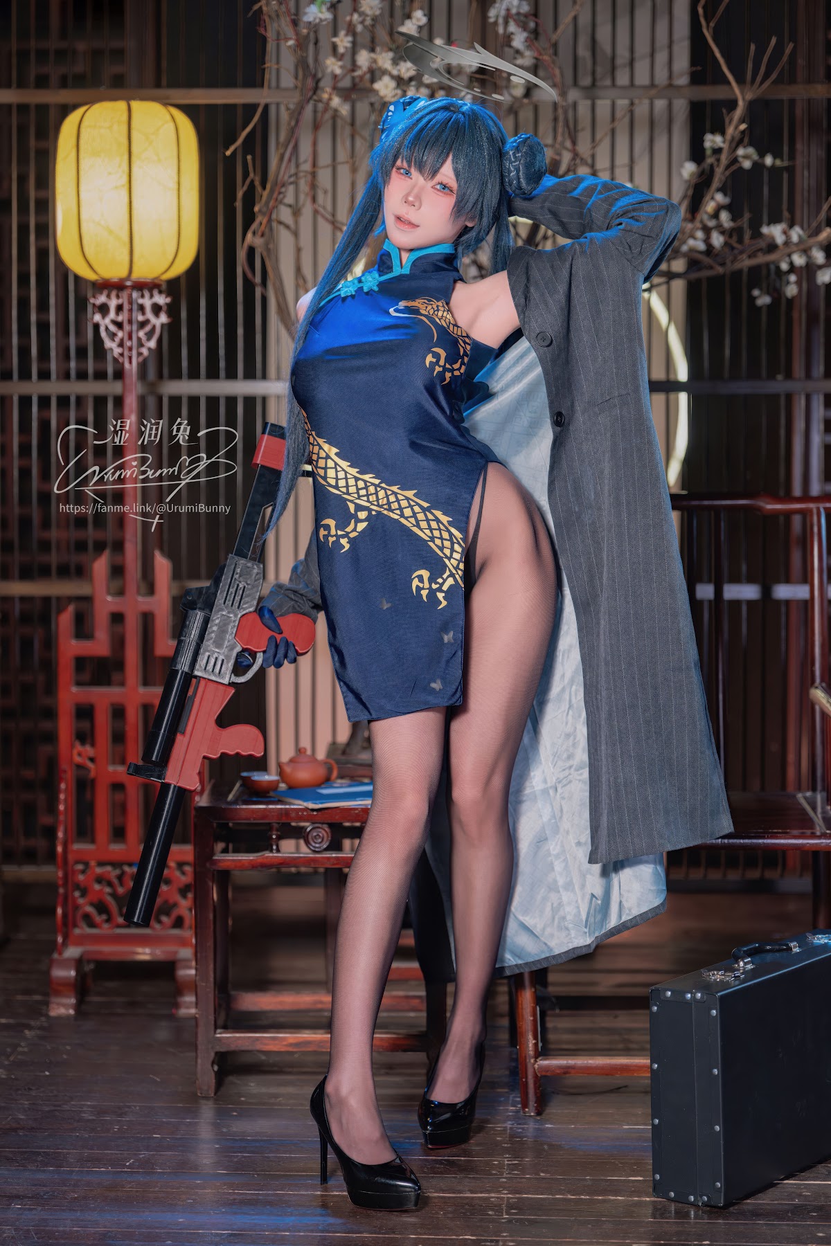 Coser@黏黏团子兔 – 2026年04月作品碧蓝档案 龙华妃咲 - P9