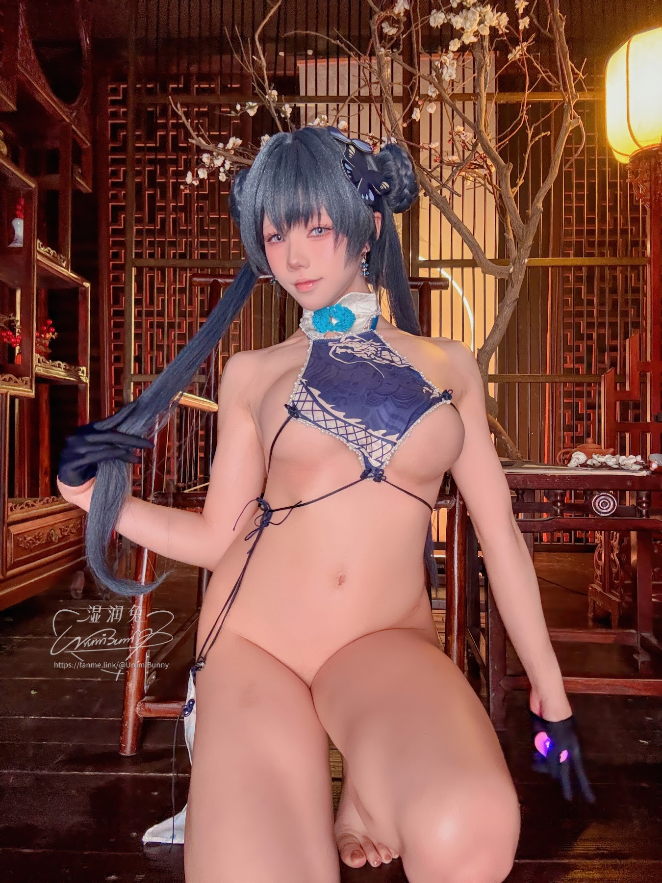 Coser@黏黏团子兔 – 2026年04月作品碧蓝档案 龙华妃咲 - P107