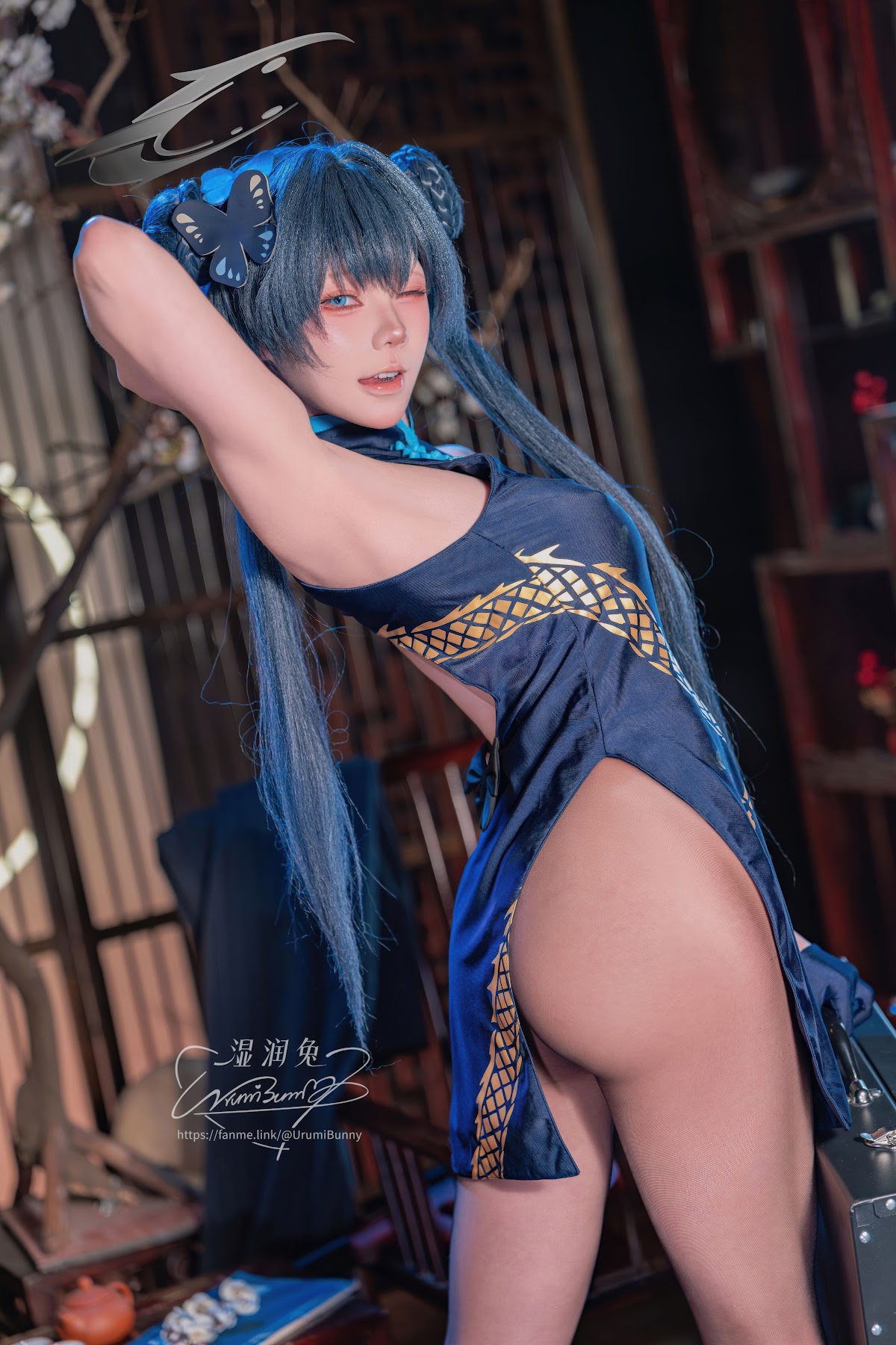 Coser@黏黏团子兔 – 2026年04月作品碧蓝档案 龙华妃咲 - P13