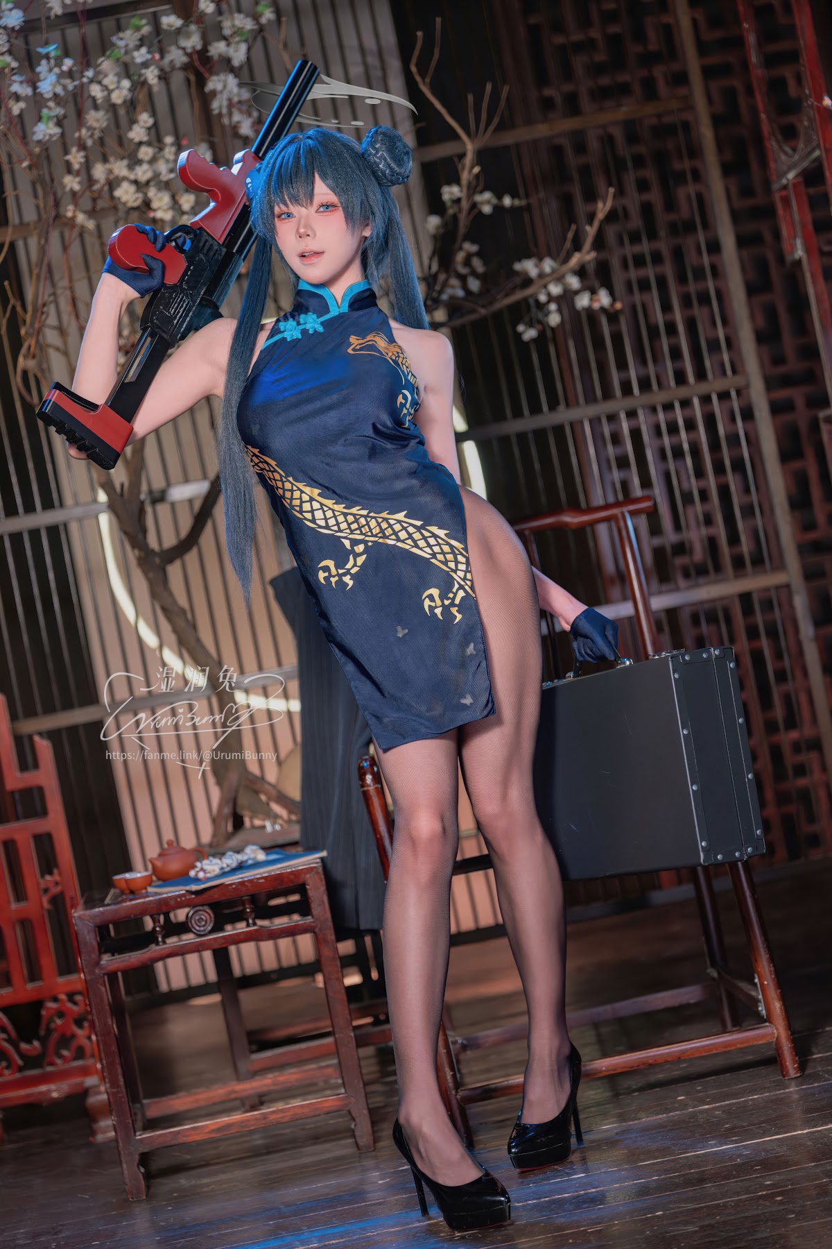 Coser@黏黏团子兔 – 2026年04月作品碧蓝档案 龙华妃咲 - P14