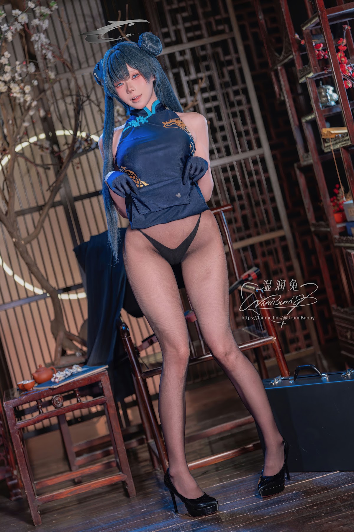 Coser@黏黏团子兔 – 2026年04月作品碧蓝档案 龙华妃咲 - P16