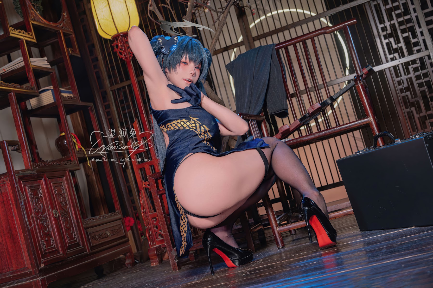 Coser@黏黏团子兔 – 2026年04月作品碧蓝档案 龙华妃咲 - P19