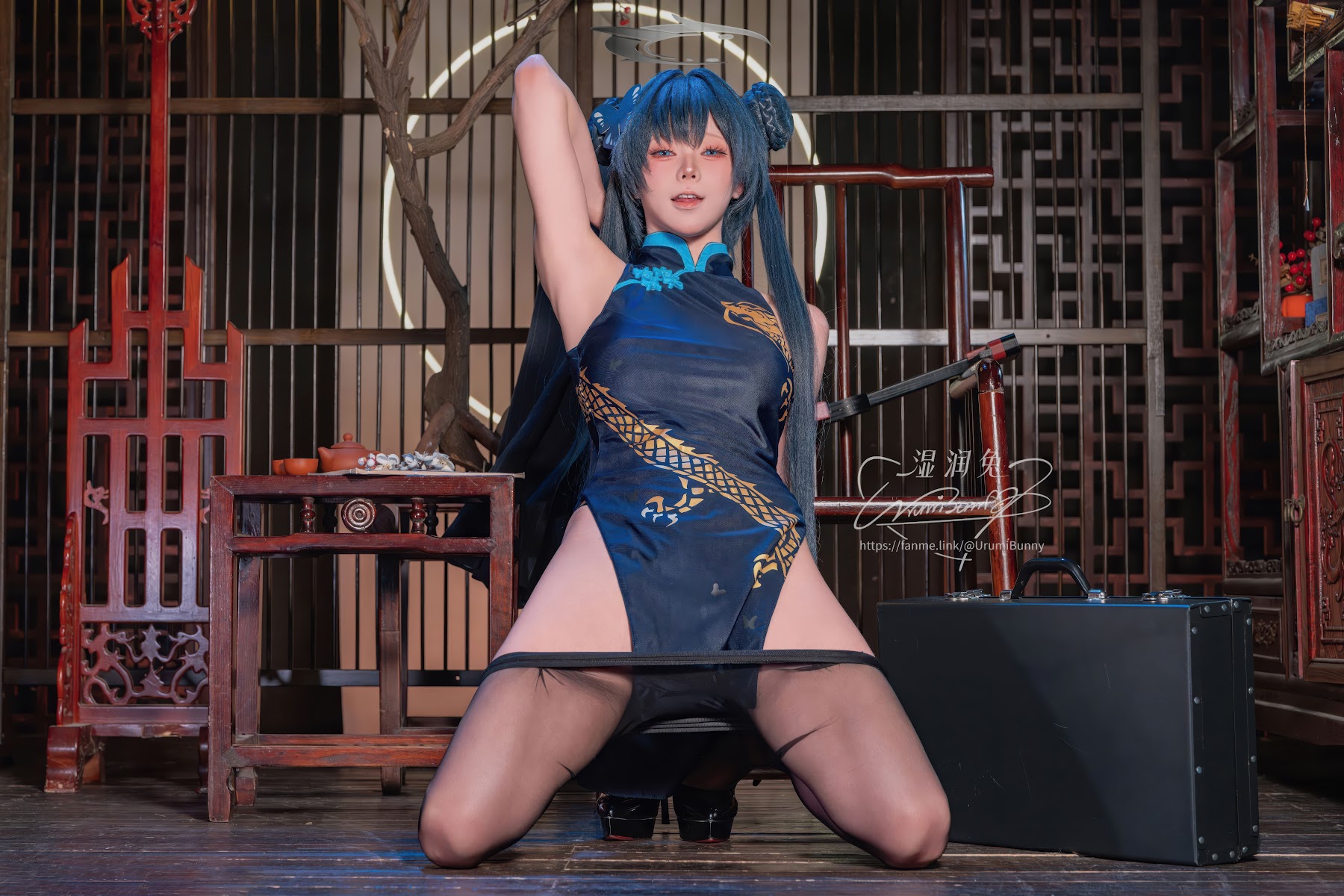Coser@黏黏团子兔 – 2026年04月作品碧蓝档案 龙华妃咲 - P20