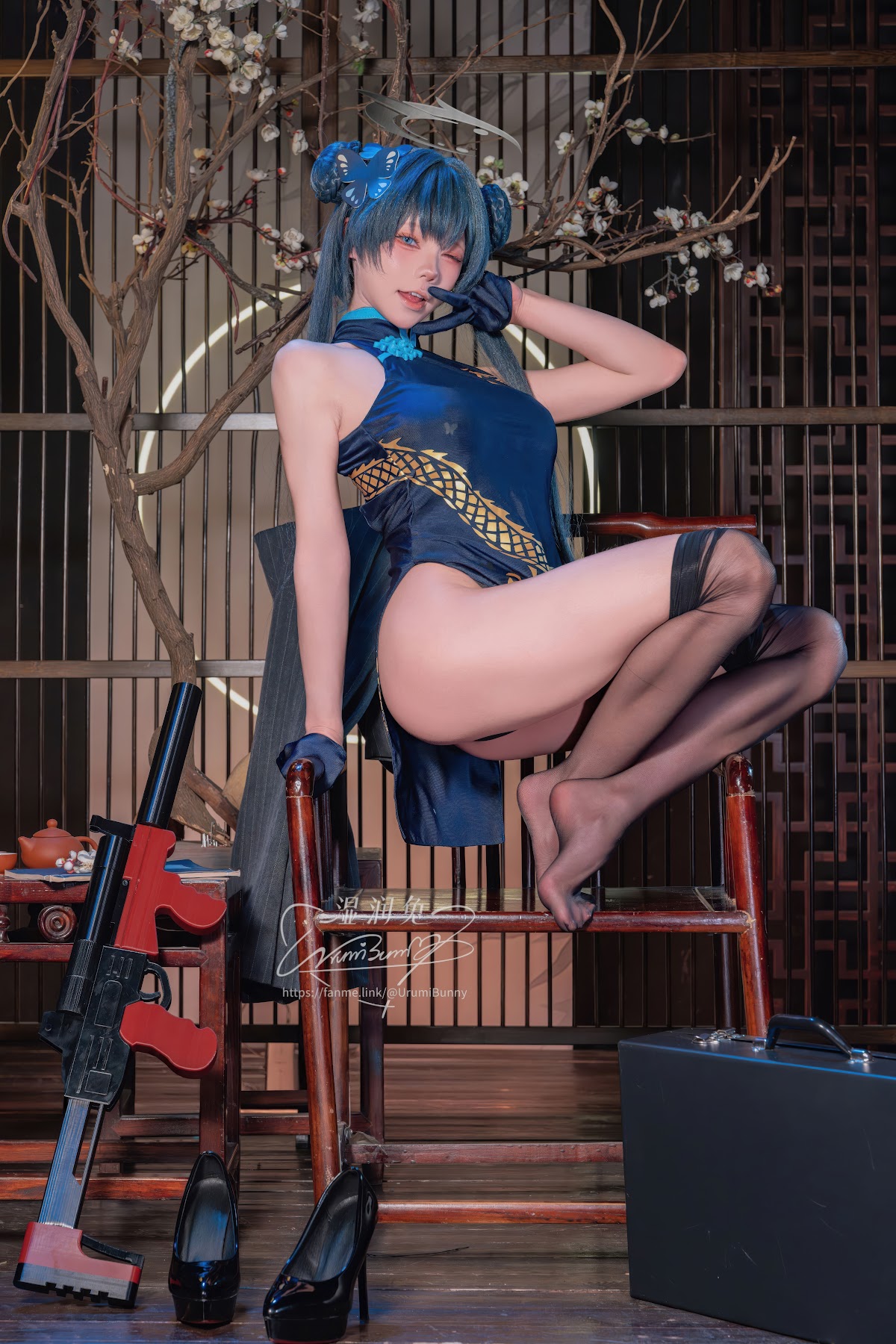 Coser@黏黏团子兔 – 2026年04月作品碧蓝档案 龙华妃咲 - P26