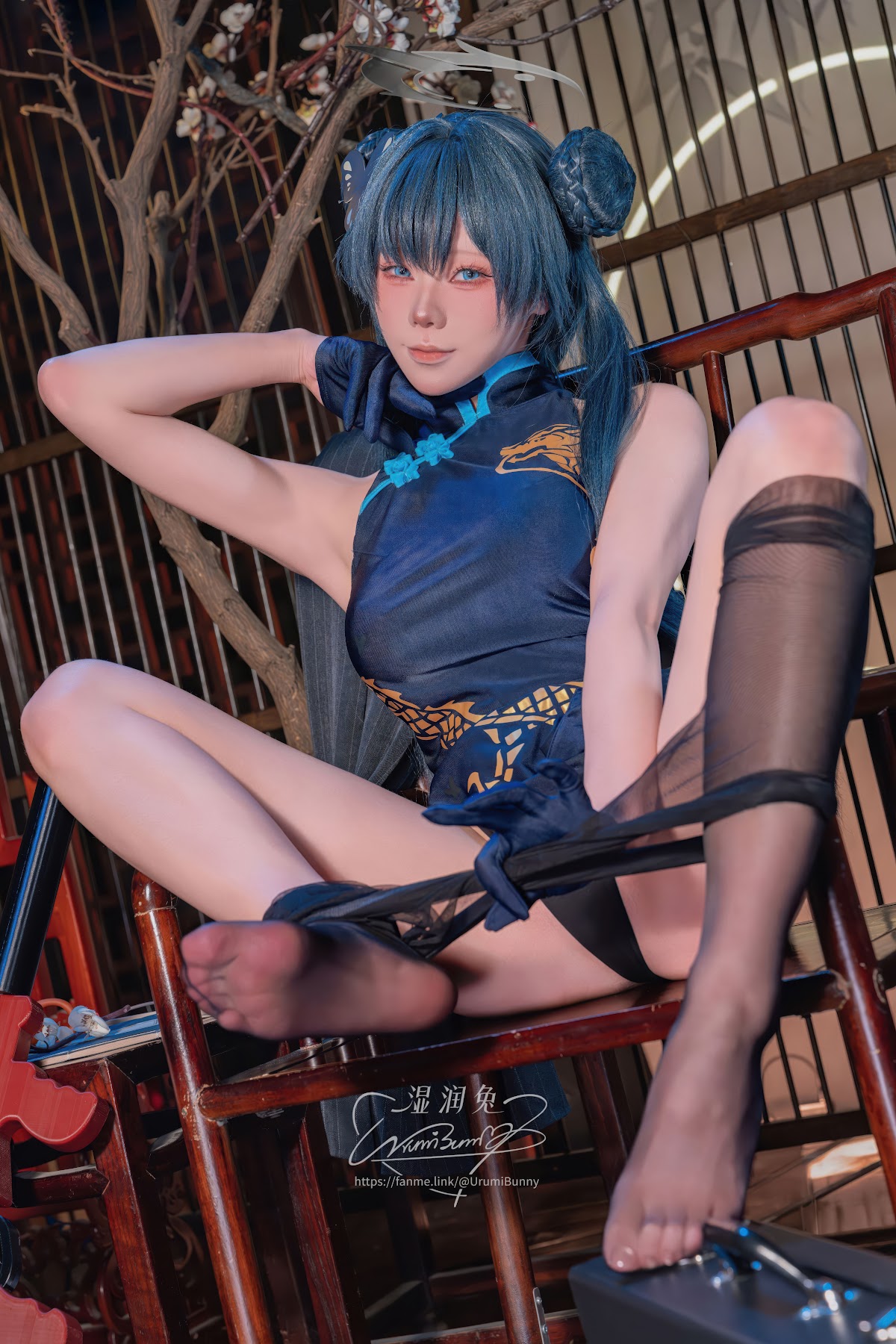 Coser@黏黏团子兔 – 2026年04月作品碧蓝档案 龙华妃咲 - P27