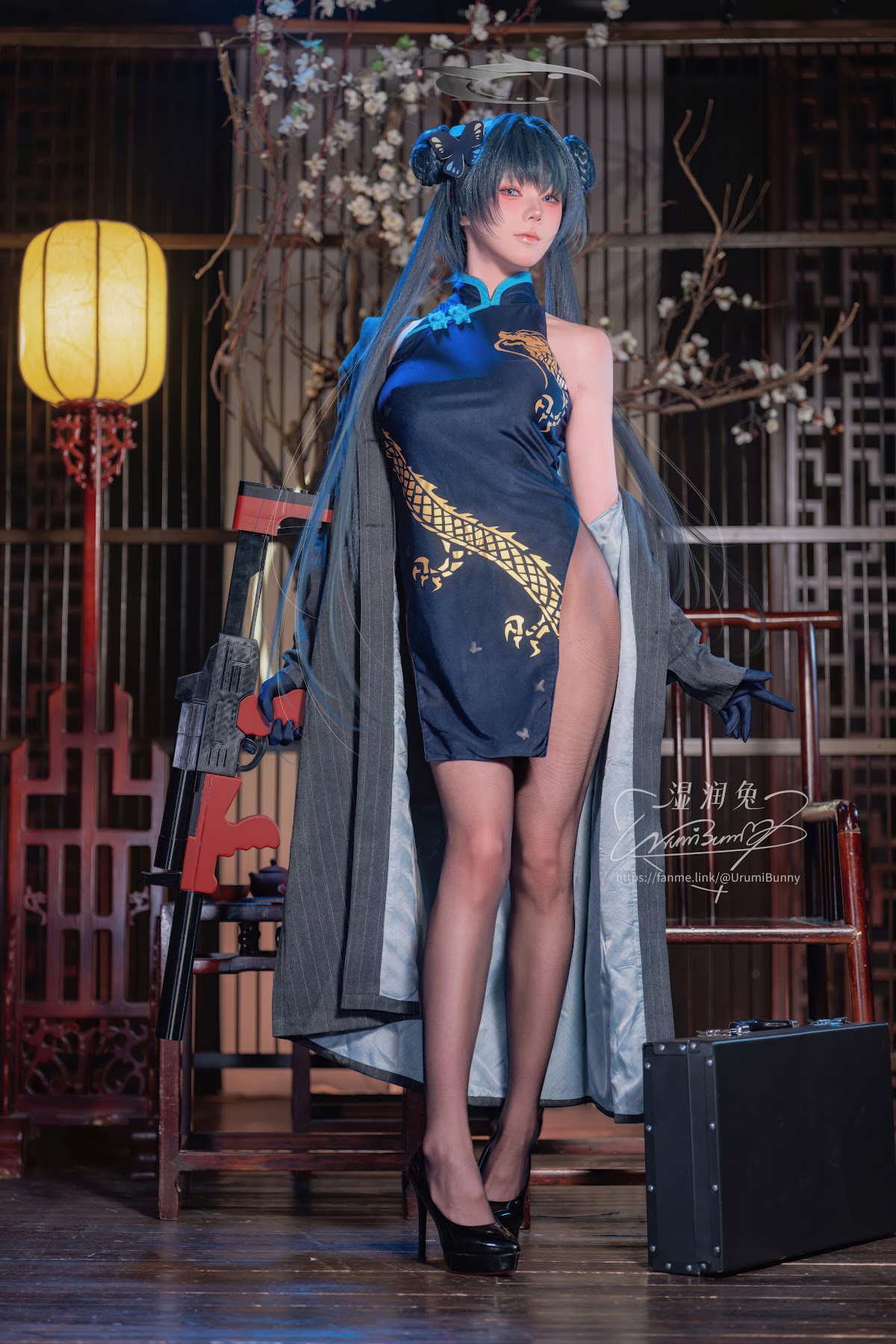 Coser@黏黏团子兔 – 2026年04月作品碧蓝档案 龙华妃咲 - P2
