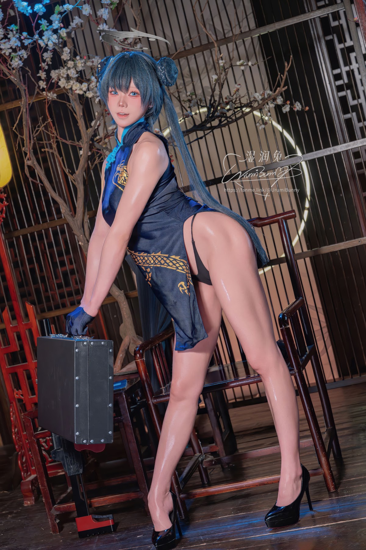 Coser@黏黏团子兔 – 2026年04月作品碧蓝档案 龙华妃咲 - P31