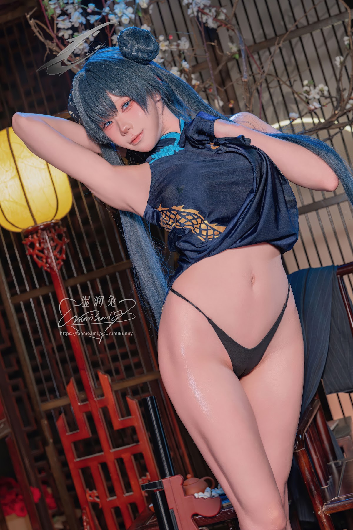 Coser@黏黏团子兔 – 2026年04月作品碧蓝档案 龙华妃咲 - P33