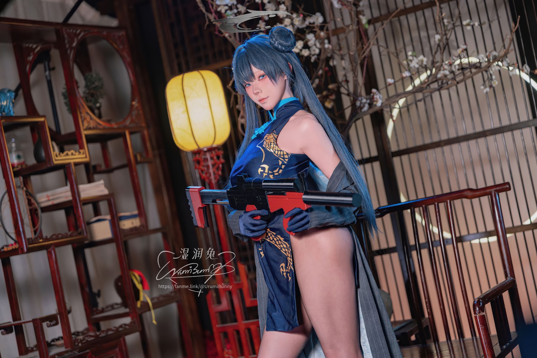 Coser@黏黏团子兔 – 2026年04月作品碧蓝档案 龙华妃咲 - P3