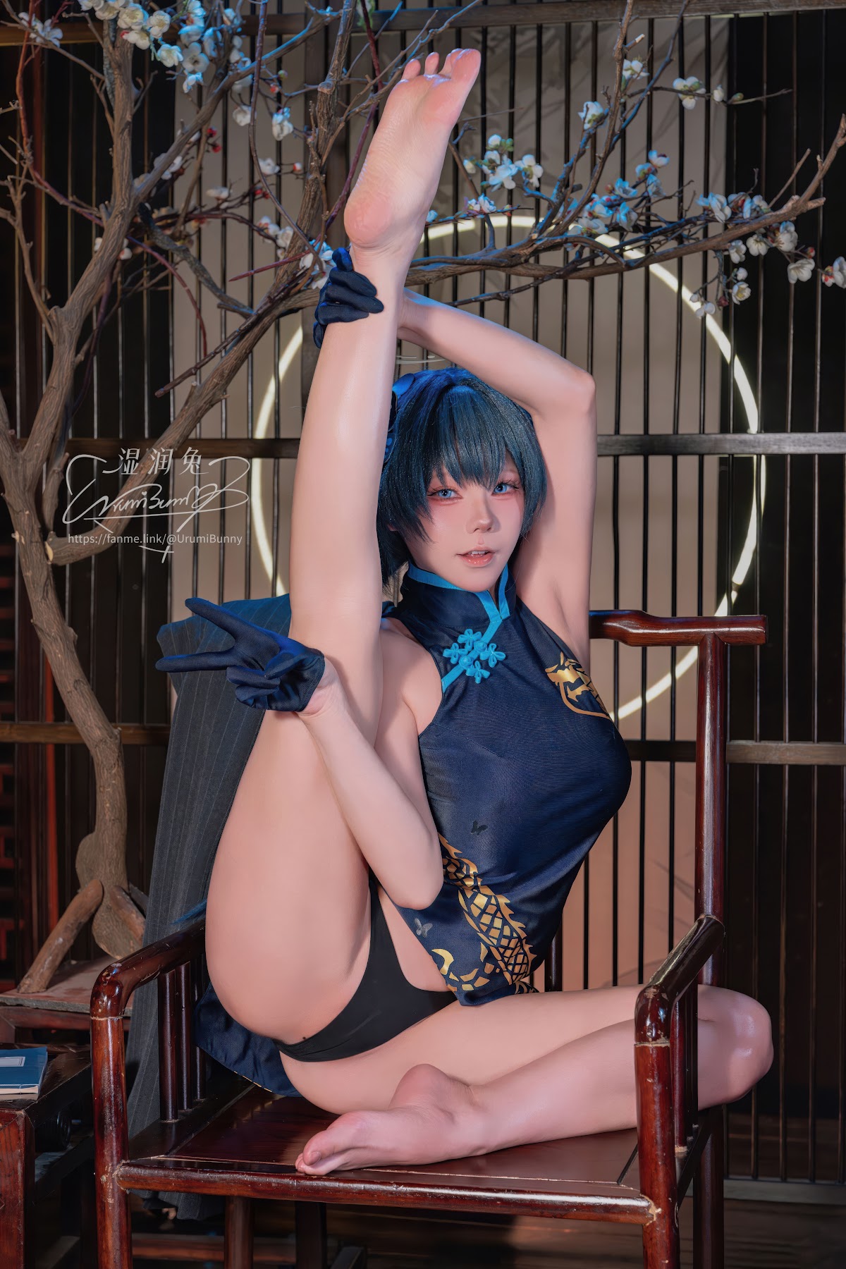 Coser@黏黏团子兔 – 2026年04月作品碧蓝档案 龙华妃咲 - P44