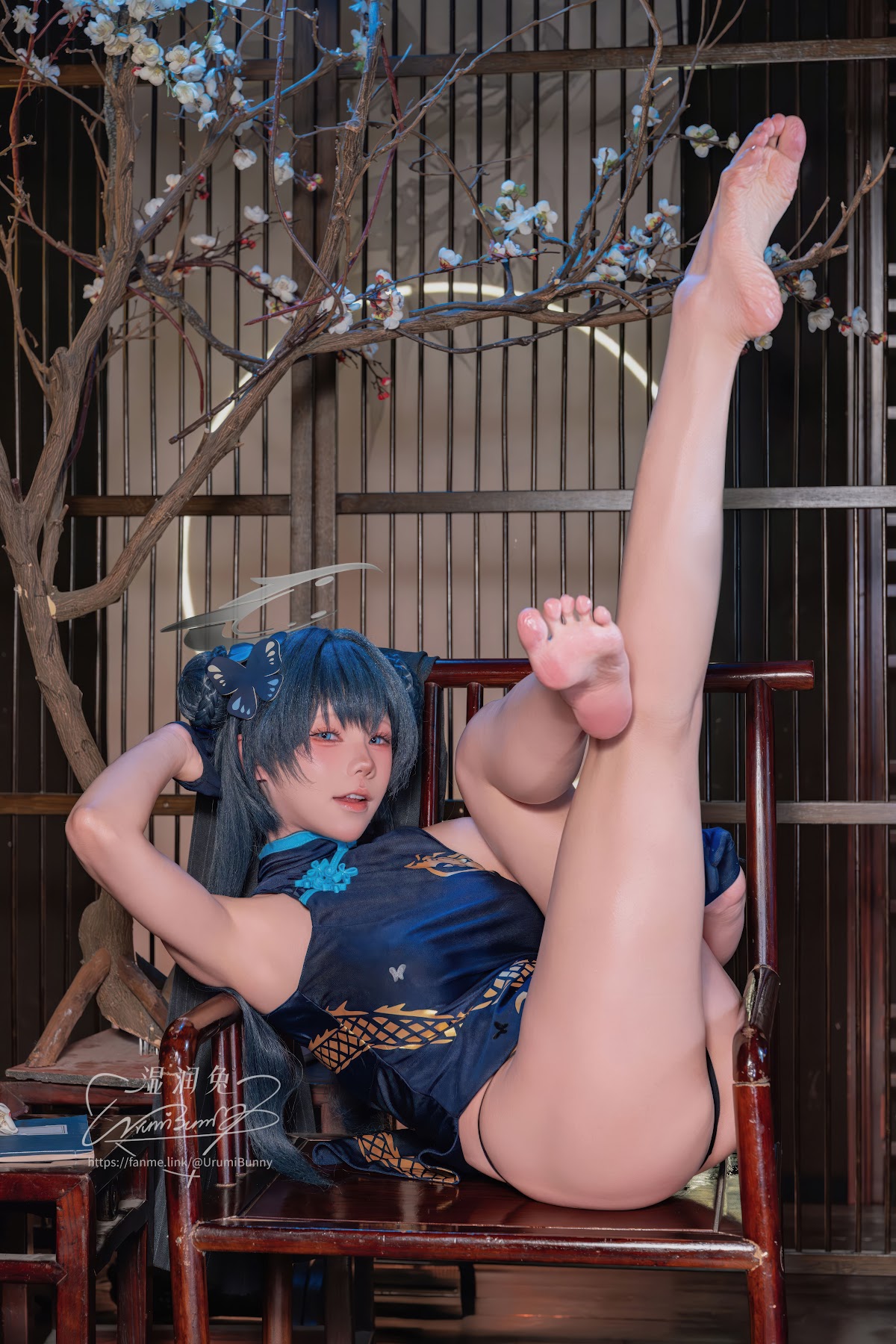 Coser@黏黏团子兔 – 2026年04月作品碧蓝档案 龙华妃咲 - P45