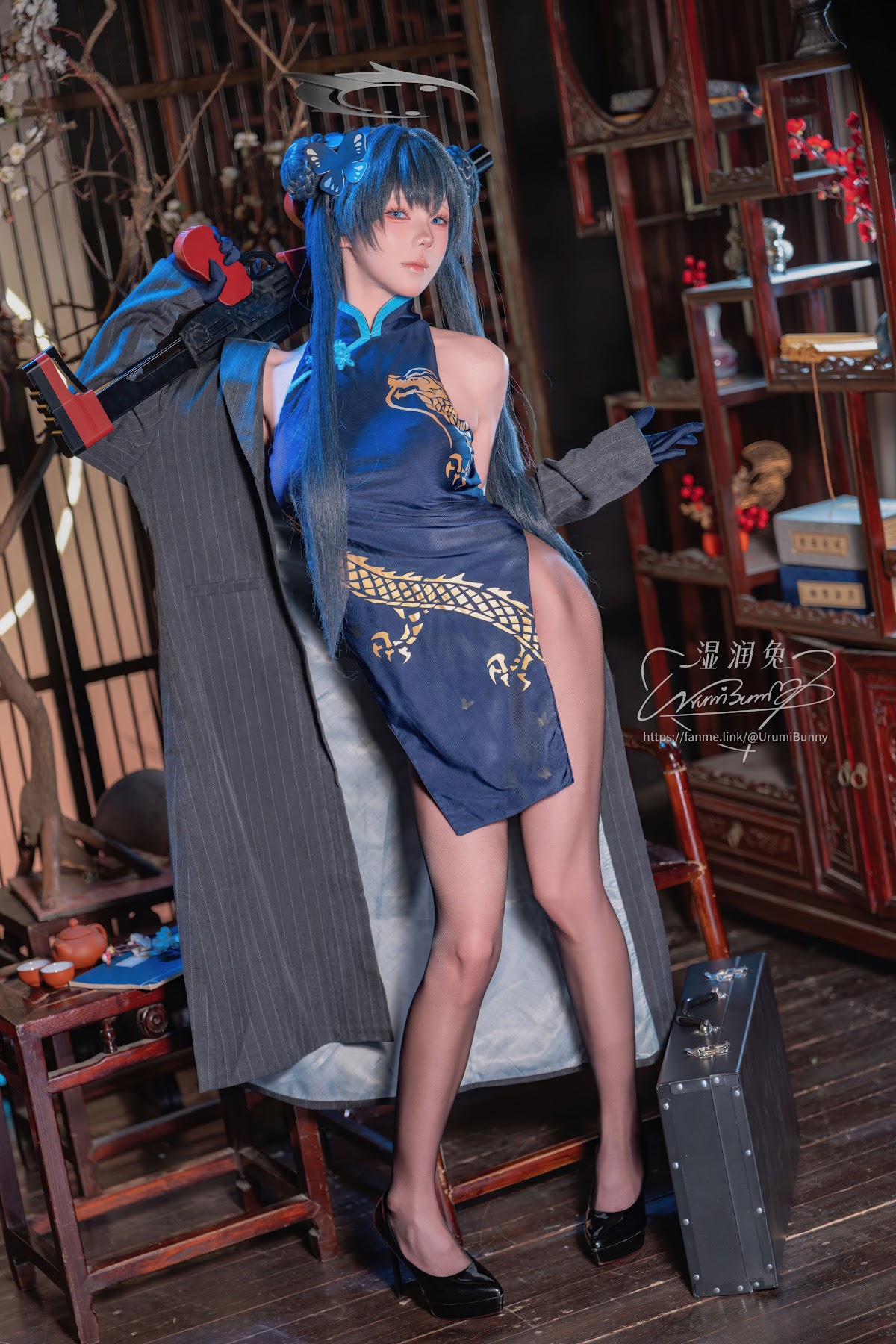 Coser@黏黏团子兔 – 2026年04月作品碧蓝档案 龙华妃咲 - P4