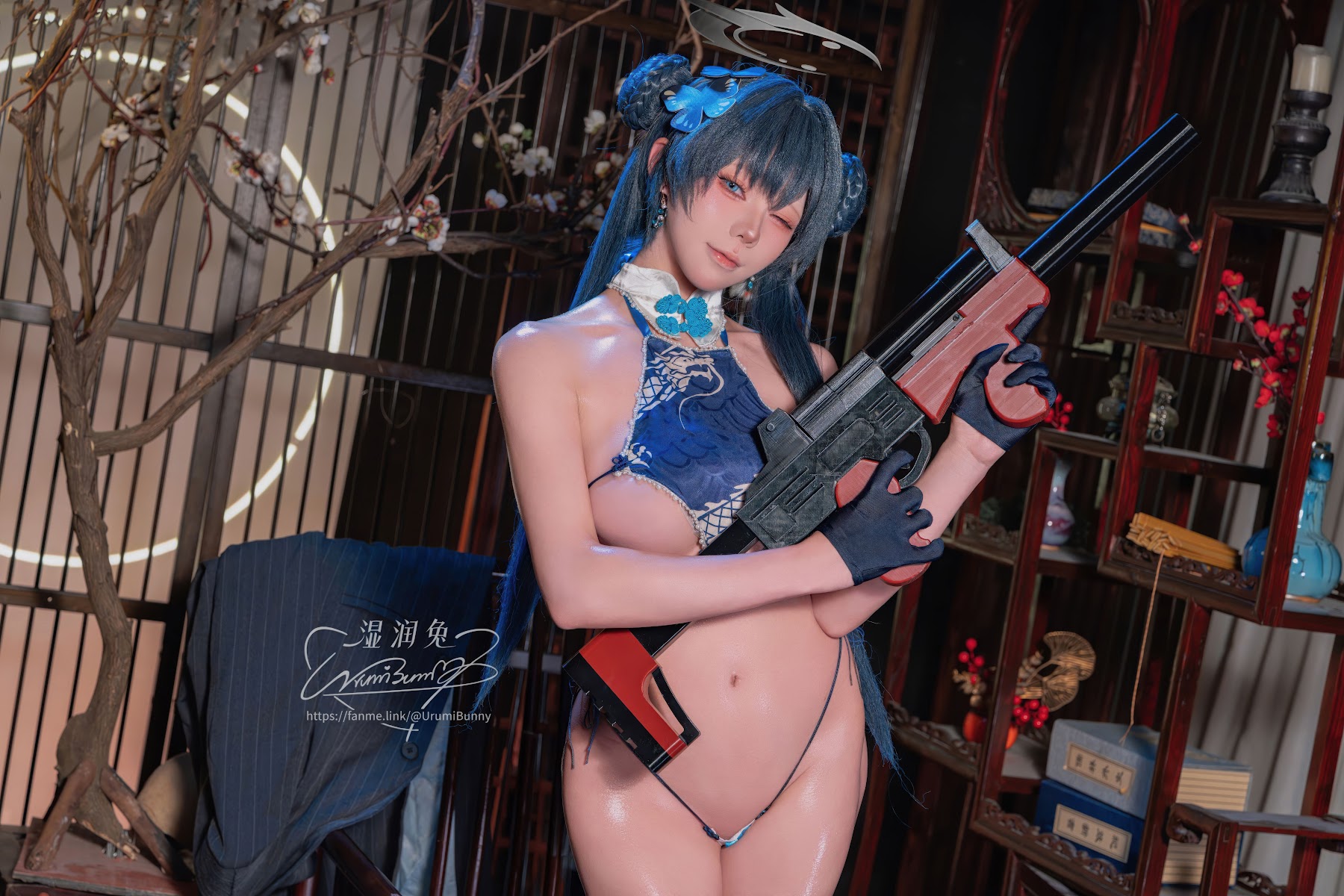 Coser@黏黏团子兔 – 2026年04月作品碧蓝档案 龙华妃咲 - P54