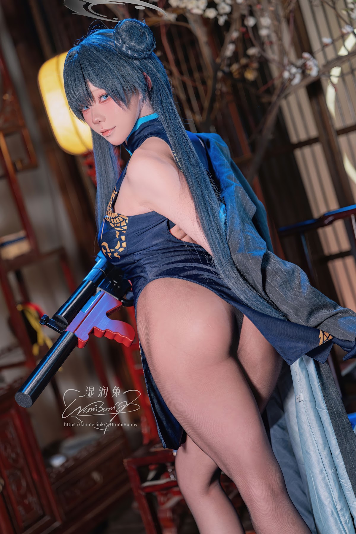 Coser@黏黏团子兔 – 2026年04月作品碧蓝档案 龙华妃咲 - P5