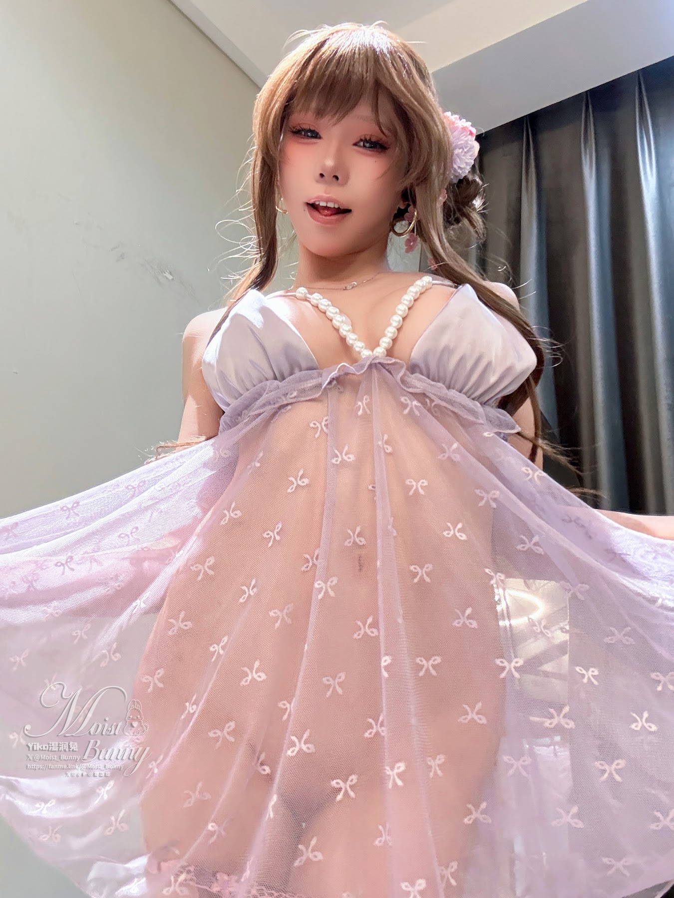 Coser@黏黏团子兔 – 2601月作品 在丈夫身边 - P12