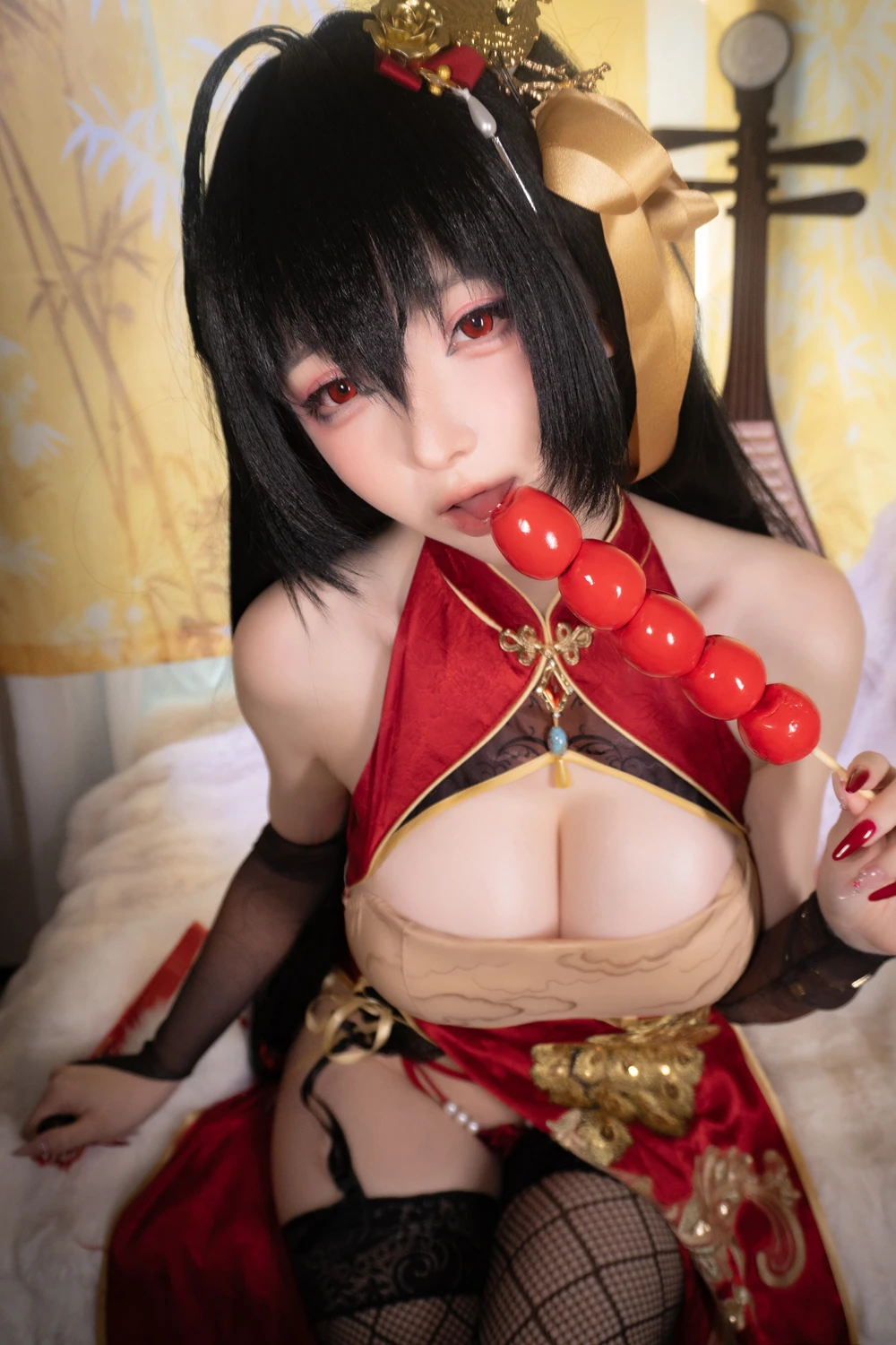 Cosplay 一小央泽 – 大凤旗袍 - P11