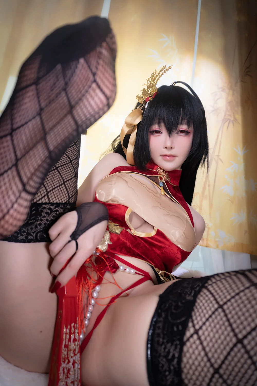 Cosplay 一小央泽 – 大凤旗袍 - P15