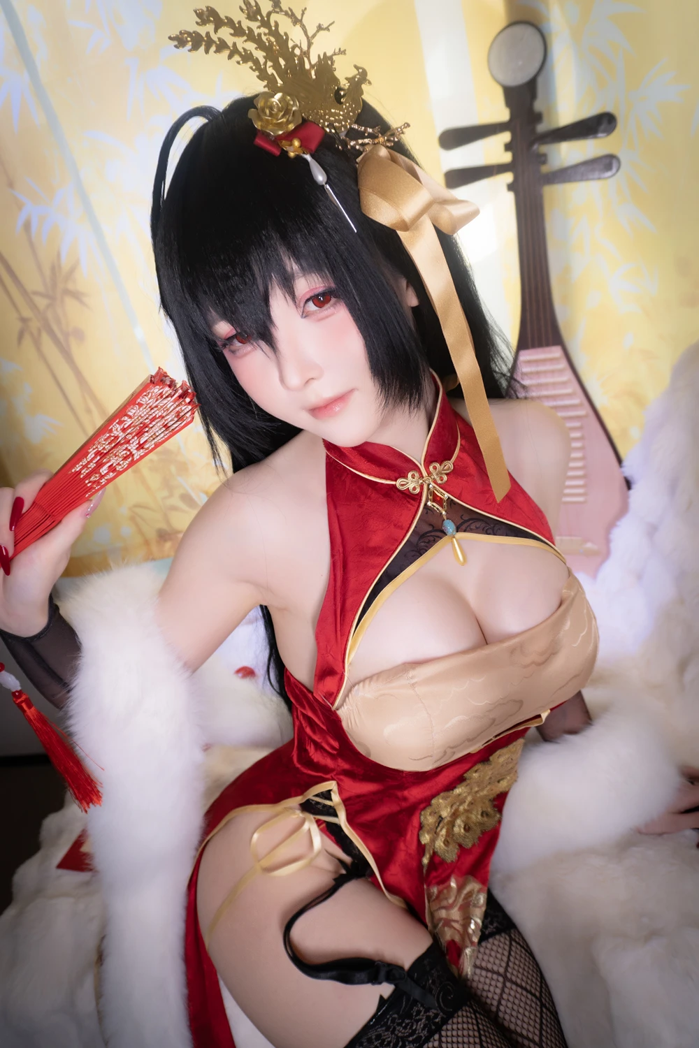 Cosplay 一小央泽 – 大凤旗袍 - P19