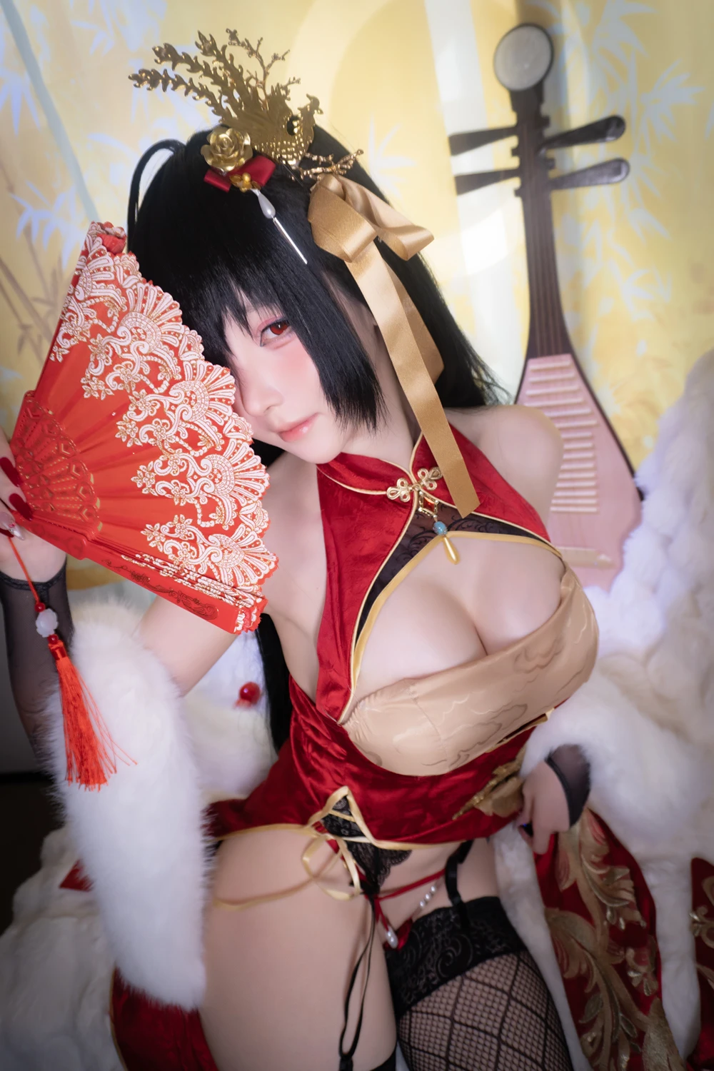 Cosplay 一小央泽 – 大凤旗袍 - P20