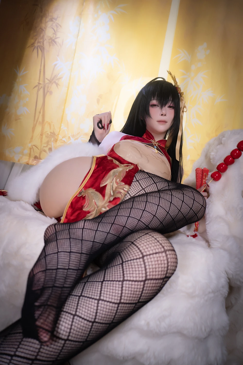 Cosplay 一小央泽 – 大凤旗袍 - P4