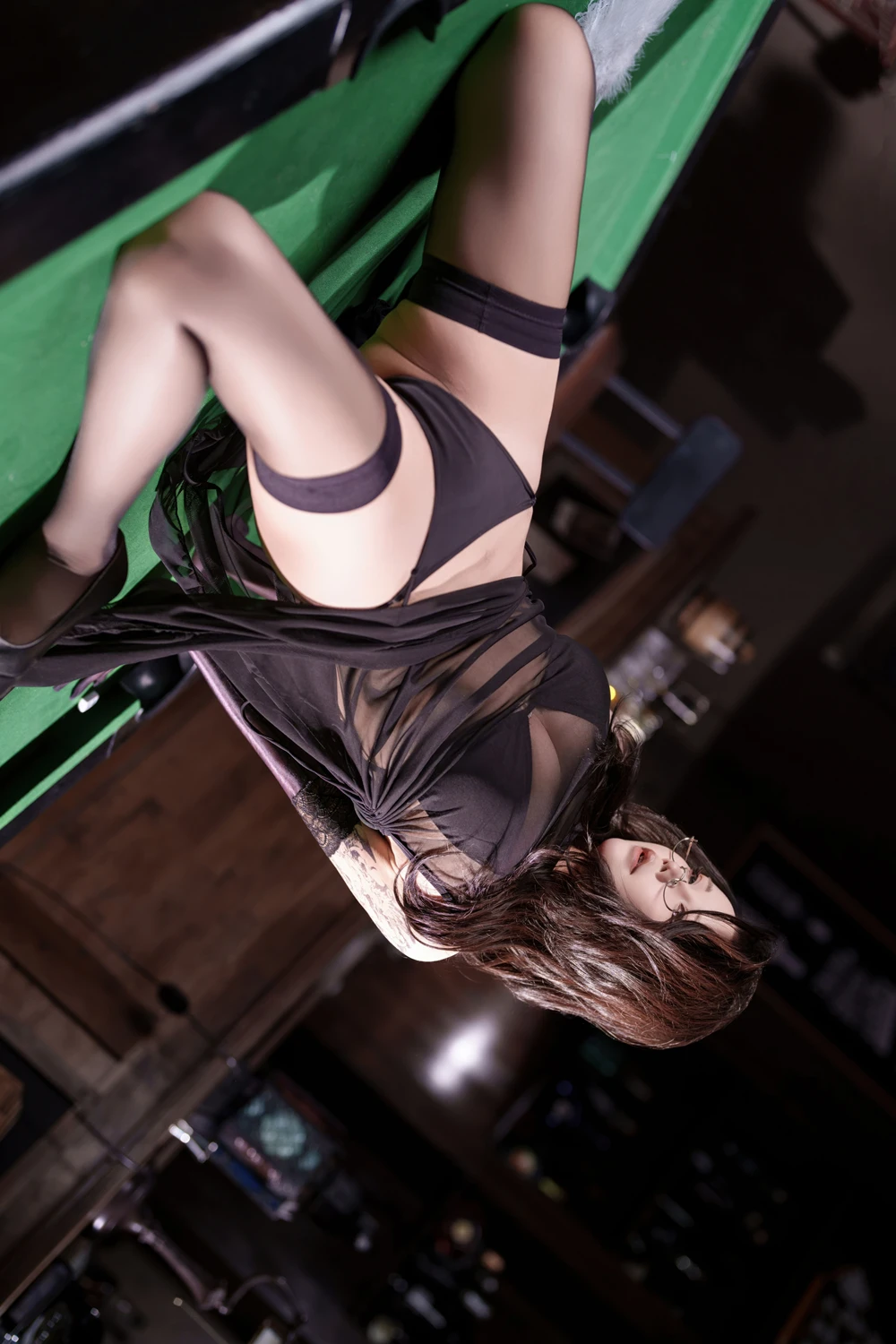 Cosplay 抱走莫子aa – 黑色心情 - P35