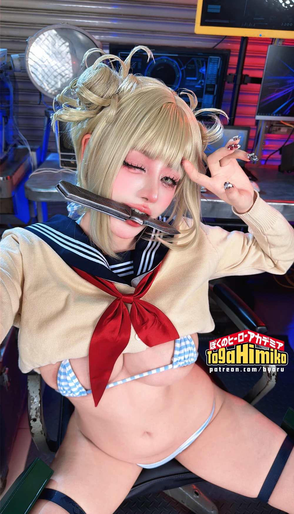 Cosplay 日本性感萝莉Byoru – Toga Himiko - P58