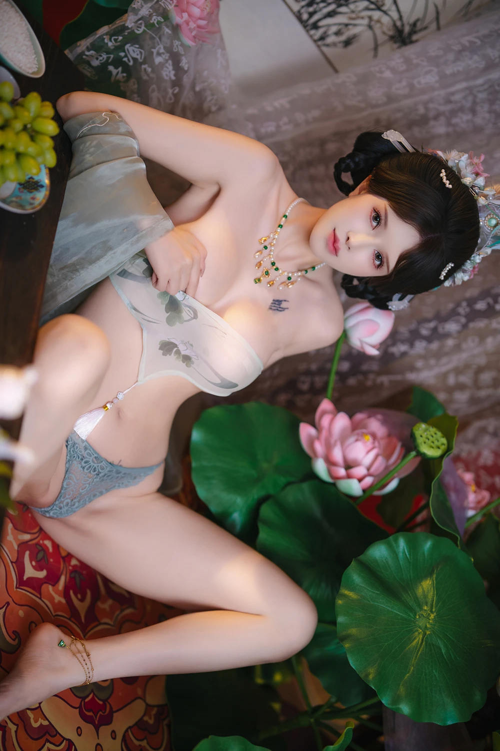 Cosplay 鹿八岁 – 粽你枕相思 - P52