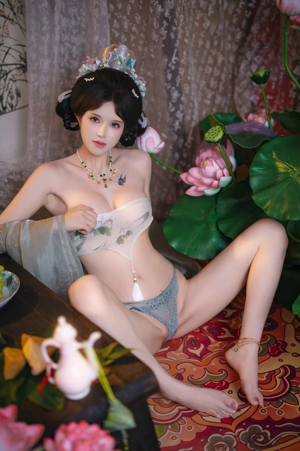 Cosplay 鹿八岁 – 粽你枕相思 - P53