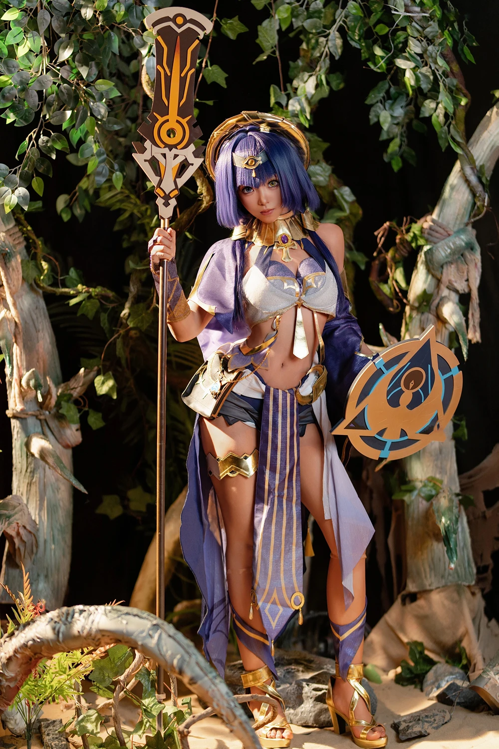 Cosplay Bangni邦尼 – 原神-坎蒂丝 - P1