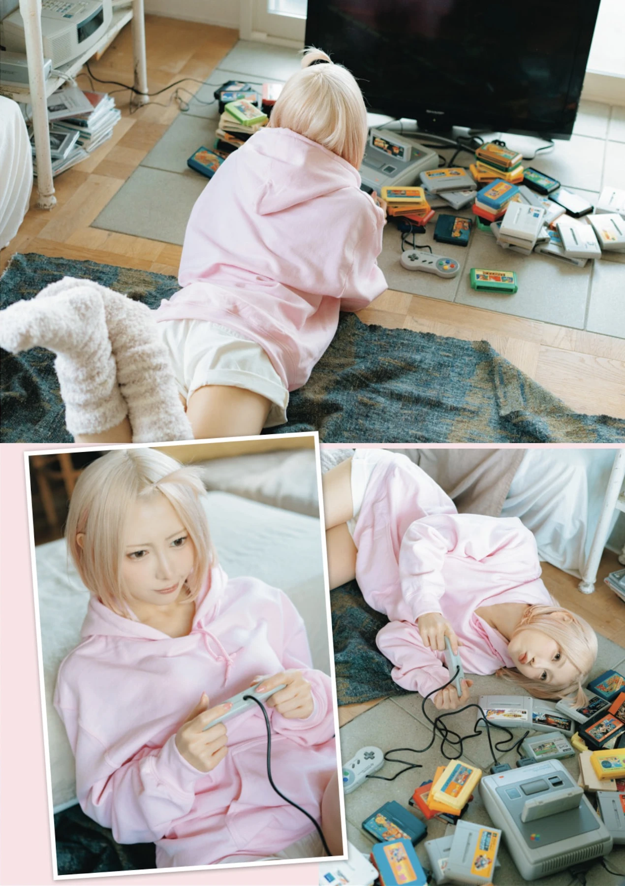 Kokoro Shinozaki 篠崎こころ, Emi Ando 安藤笑 – SUNNY GIRL Vol.08 - P2