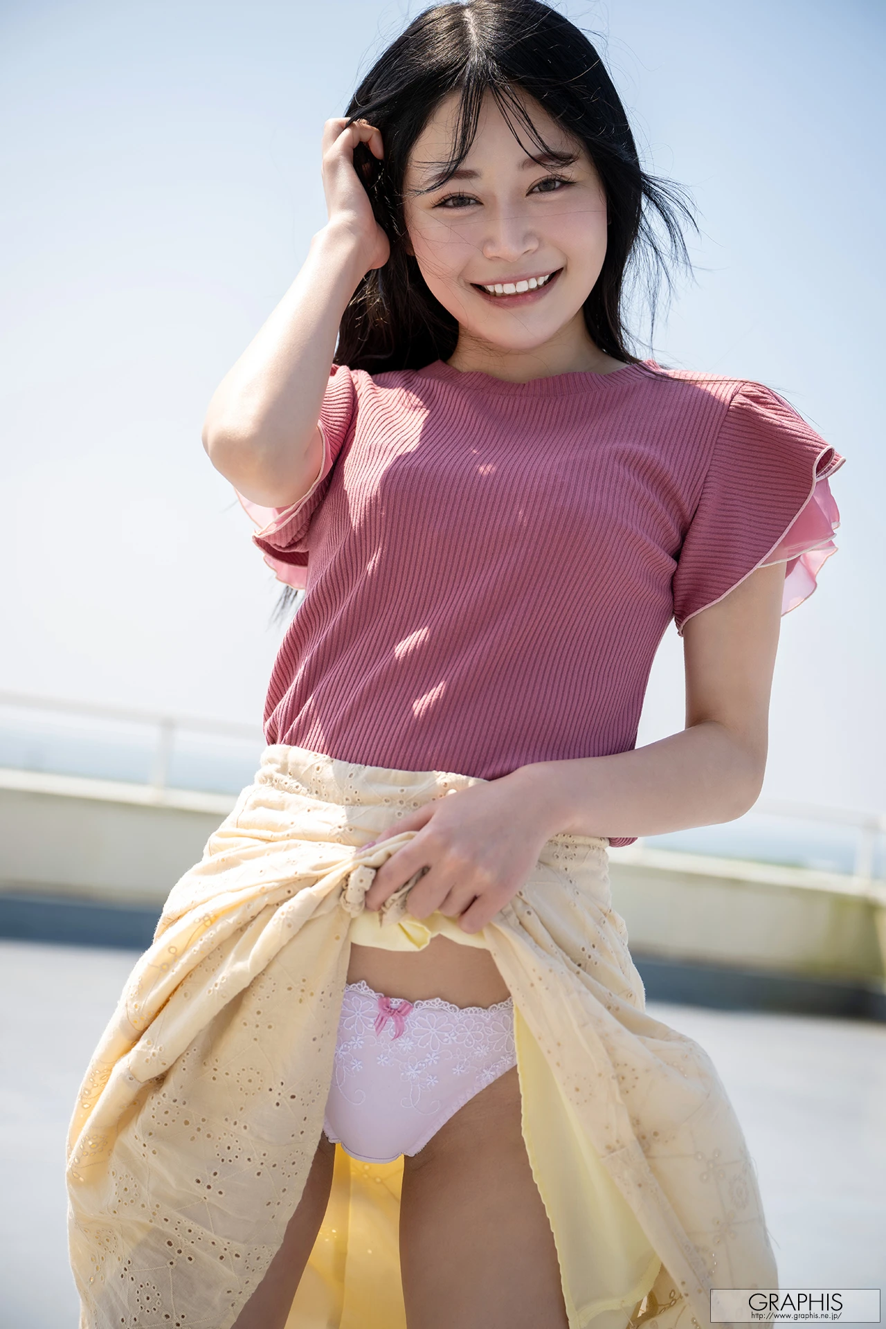 Uta Hibino 響乃うた – Graphis Gals 「Cheerful!」 Vol.01-02 - P7