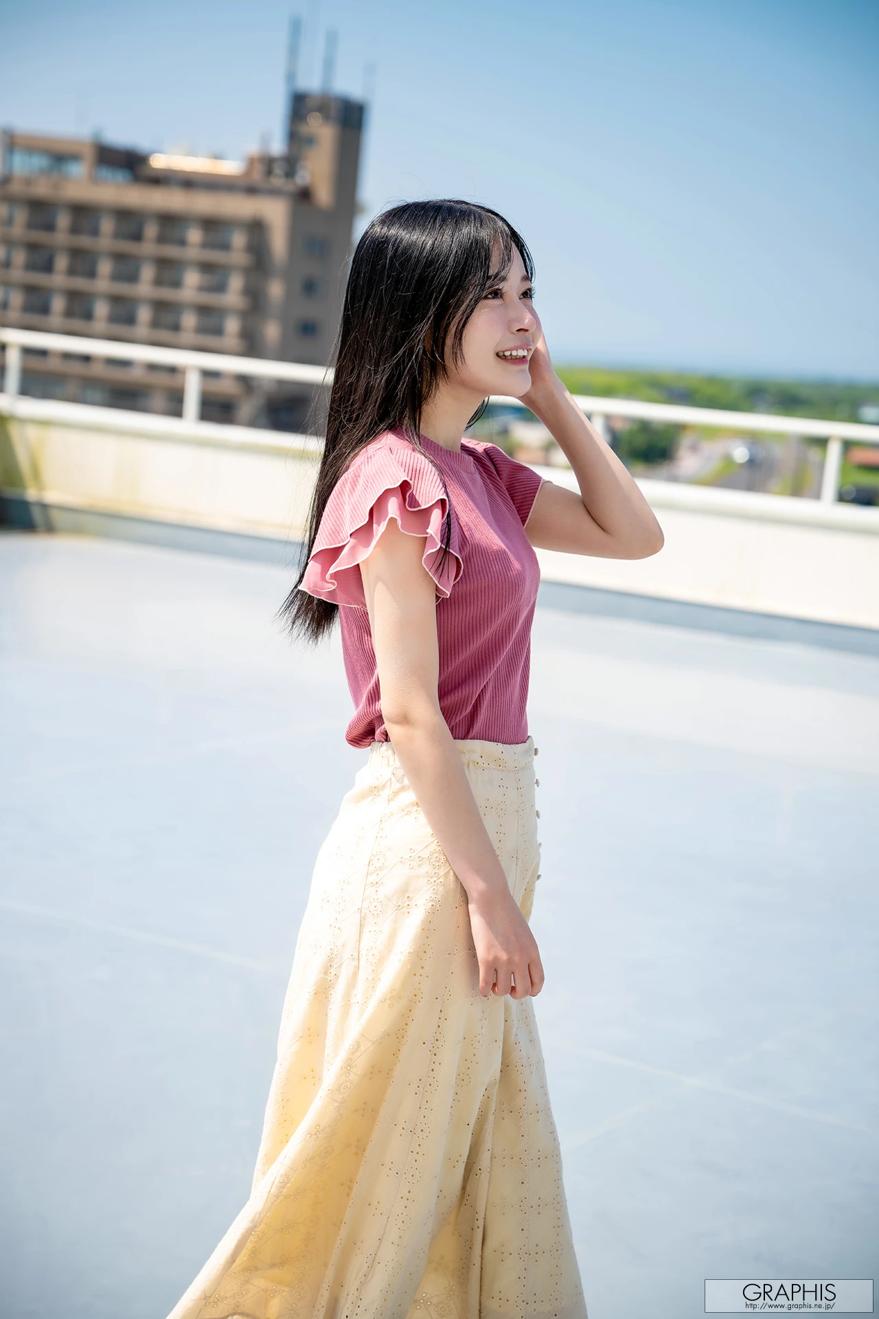 Uta Hibino 響乃うた – Graphis Gals 「Cheerful!」 Vol.01-02 - P8