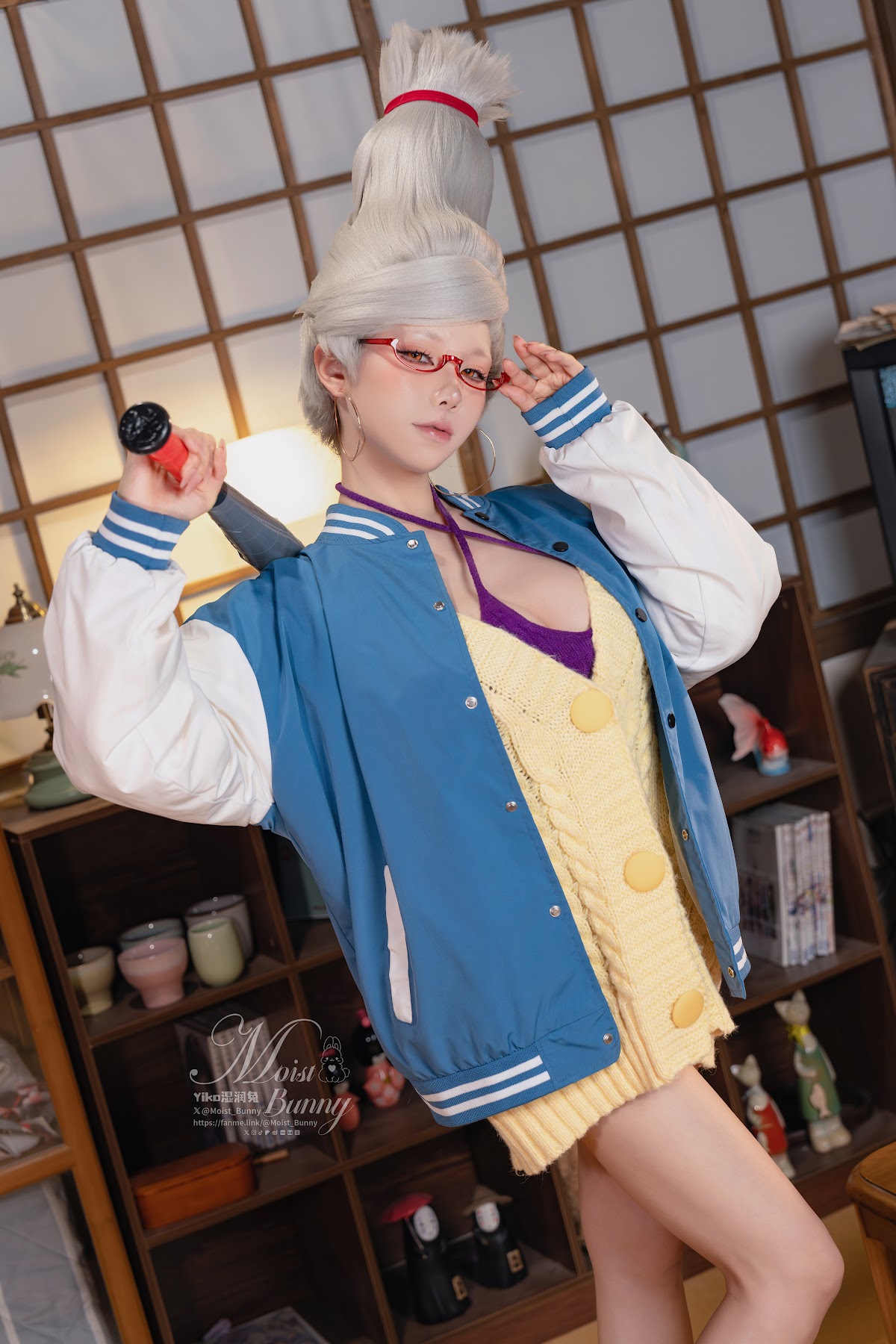 Coser@黏黏团子兔 – 10月作品『胆大党-绫濑星子』GIVR TO ME - P33