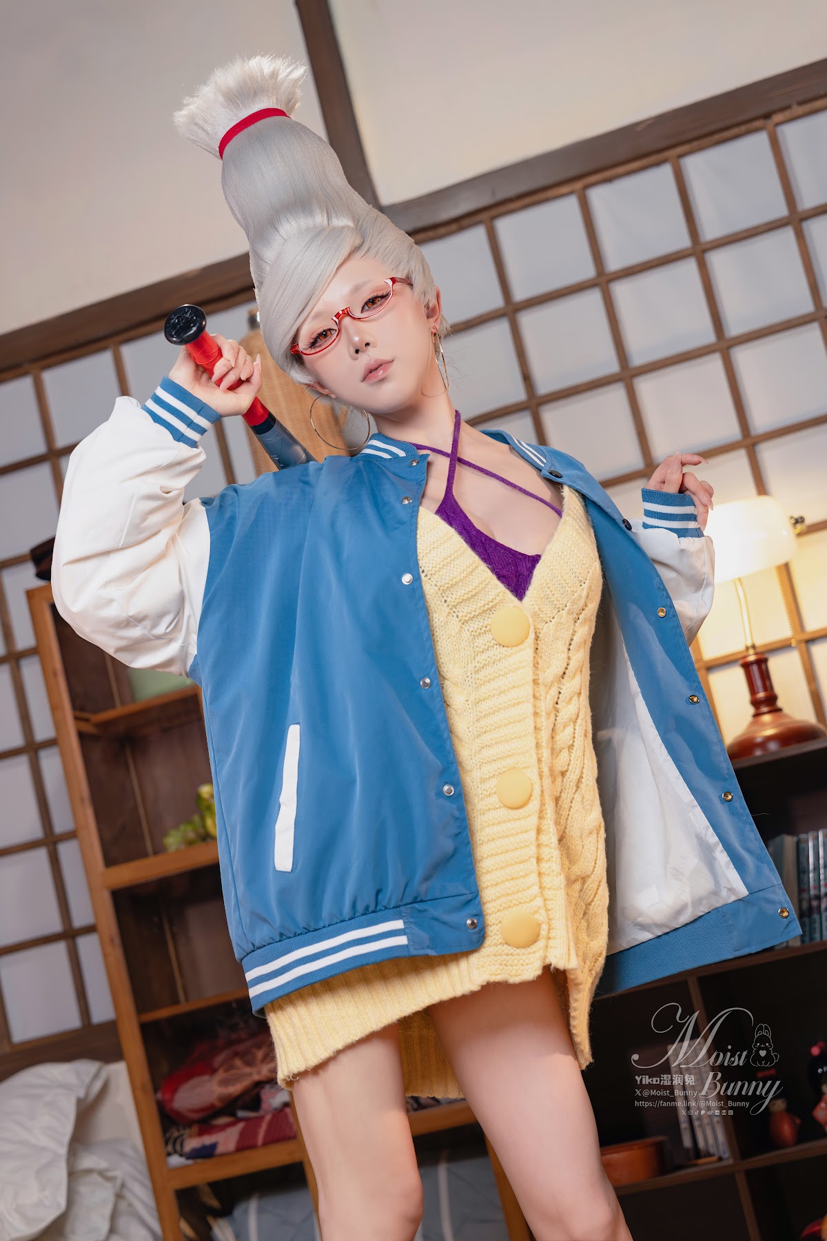 Coser@黏黏团子兔 – 10月作品『胆大党-绫濑星子』GIVR TO ME - P44