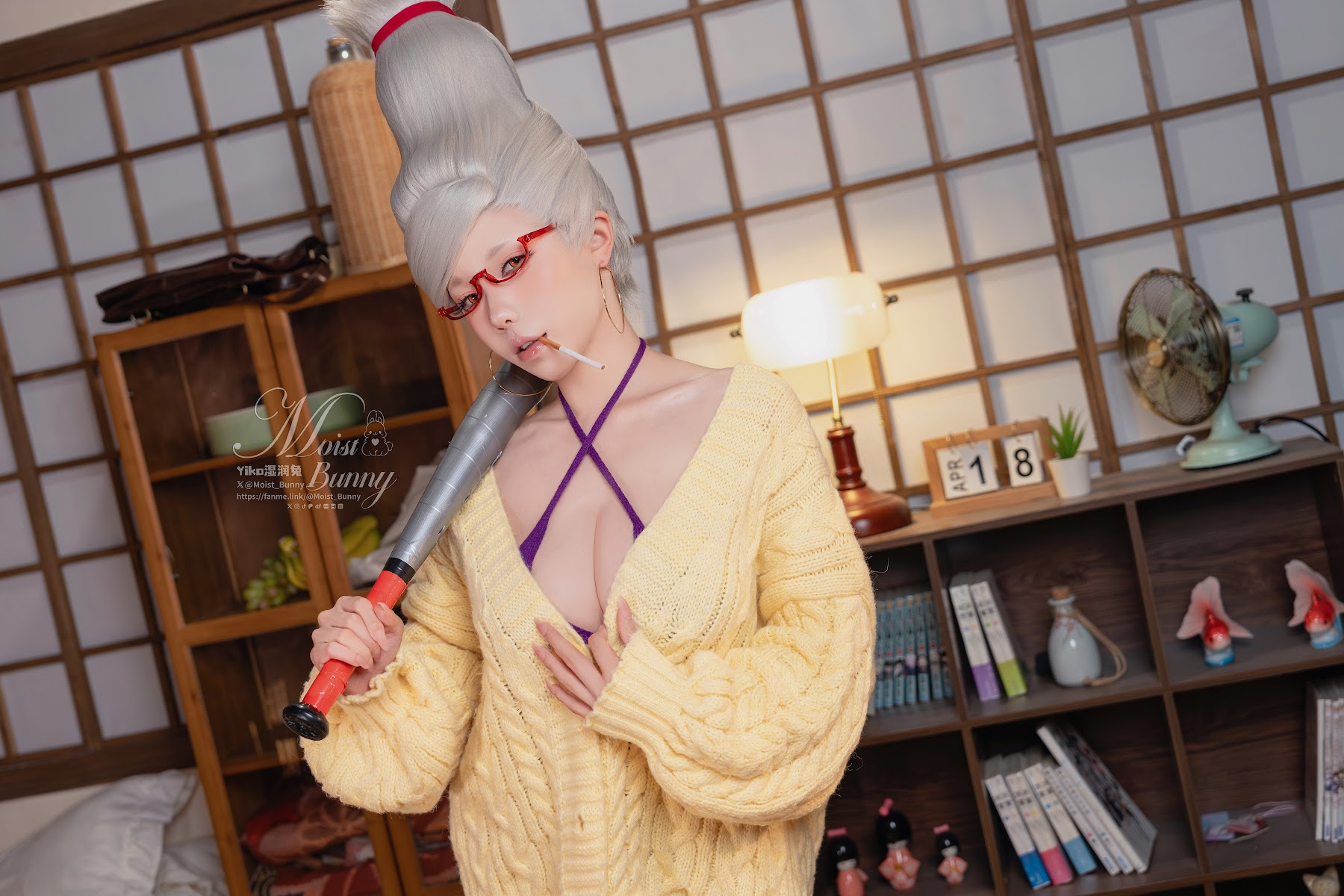 Coser@黏黏团子兔 – 10月作品『胆大党-绫濑星子』GIVR TO ME - P4