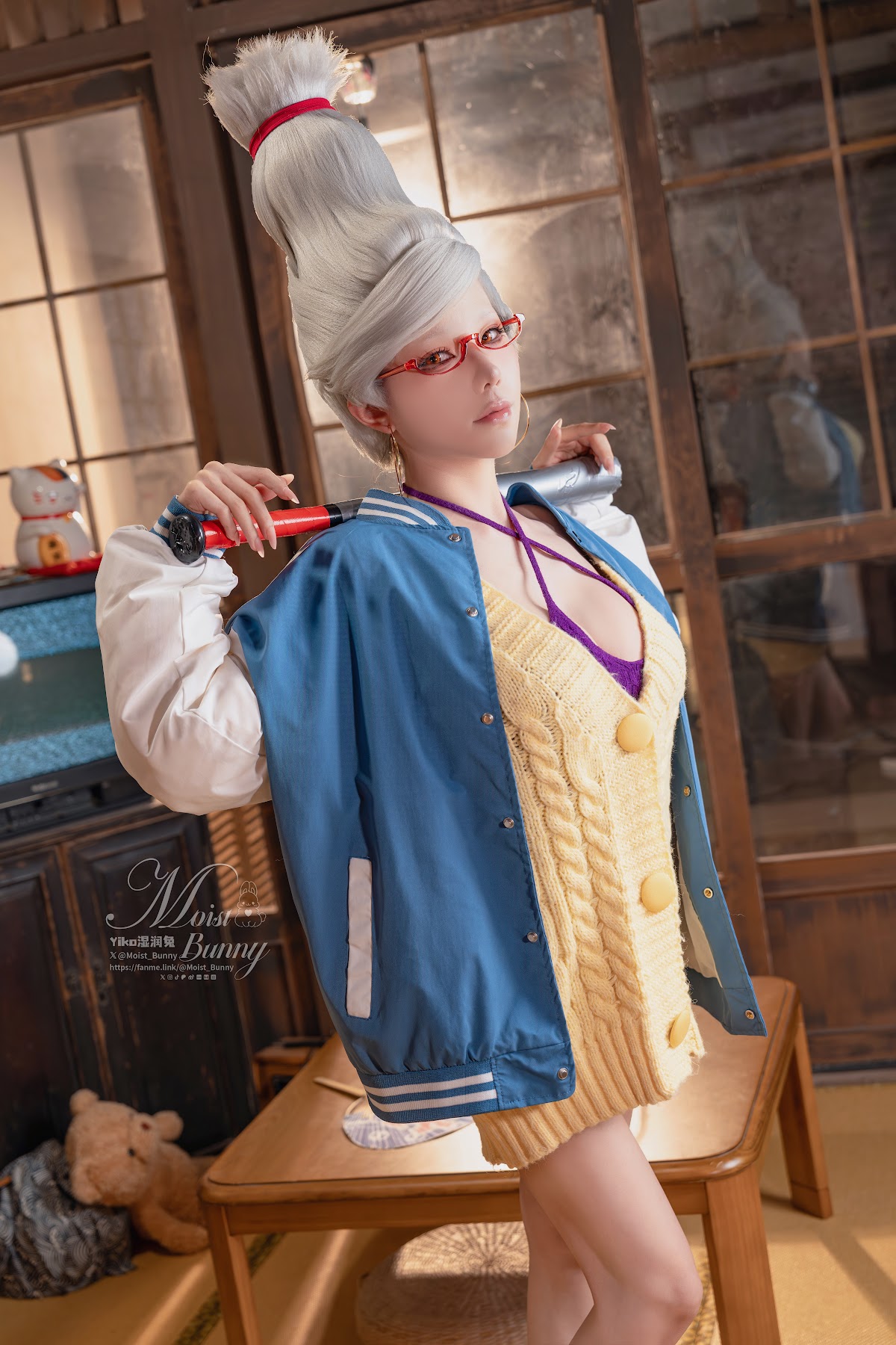 Coser@黏黏团子兔 – 10月作品『胆大党-绫濑星子』GIVR TO ME - P55
