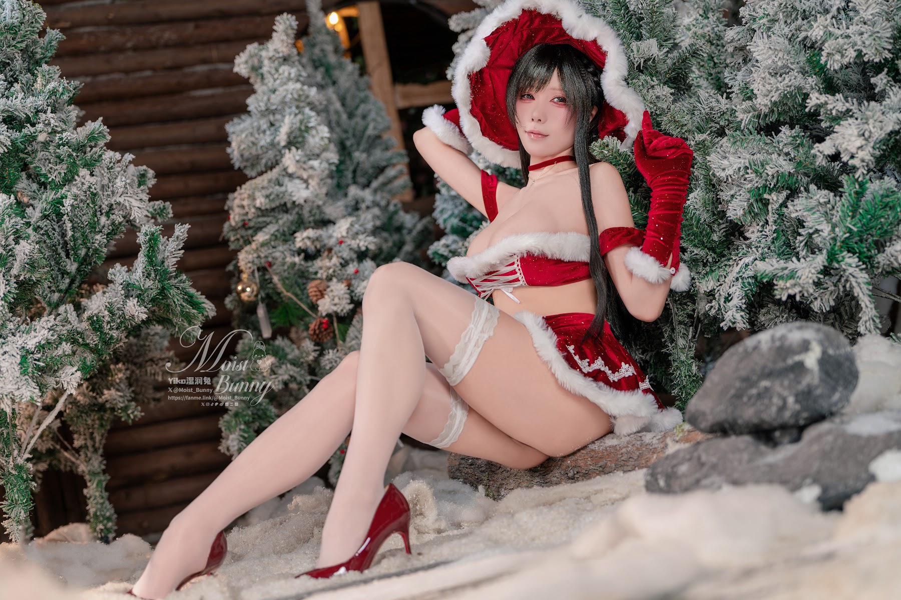 Coser@黏黏团子兔 – 12月作品 魔法圣诞星 - P40