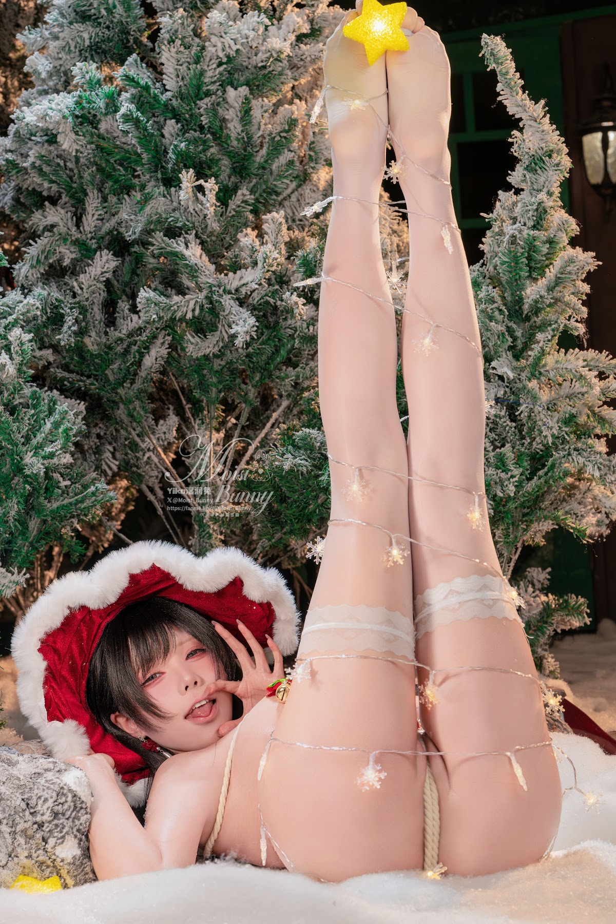 Coser@黏黏团子兔 – 12月作品 魔法圣诞星 - P89