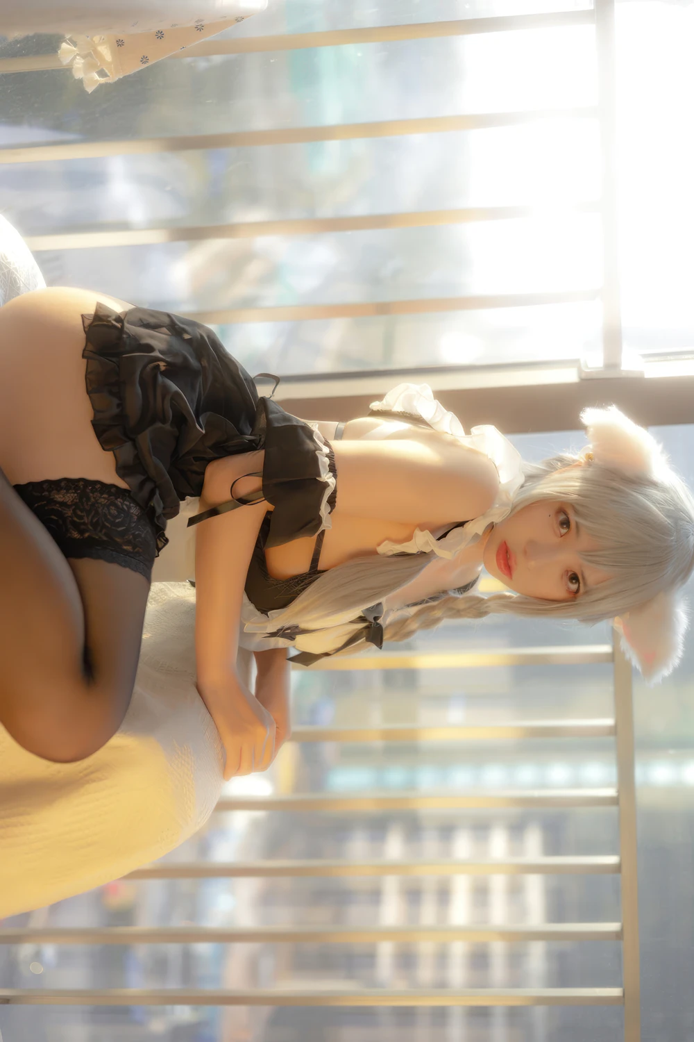 Cosplay 疯猫ss – 夕女仆 - P10