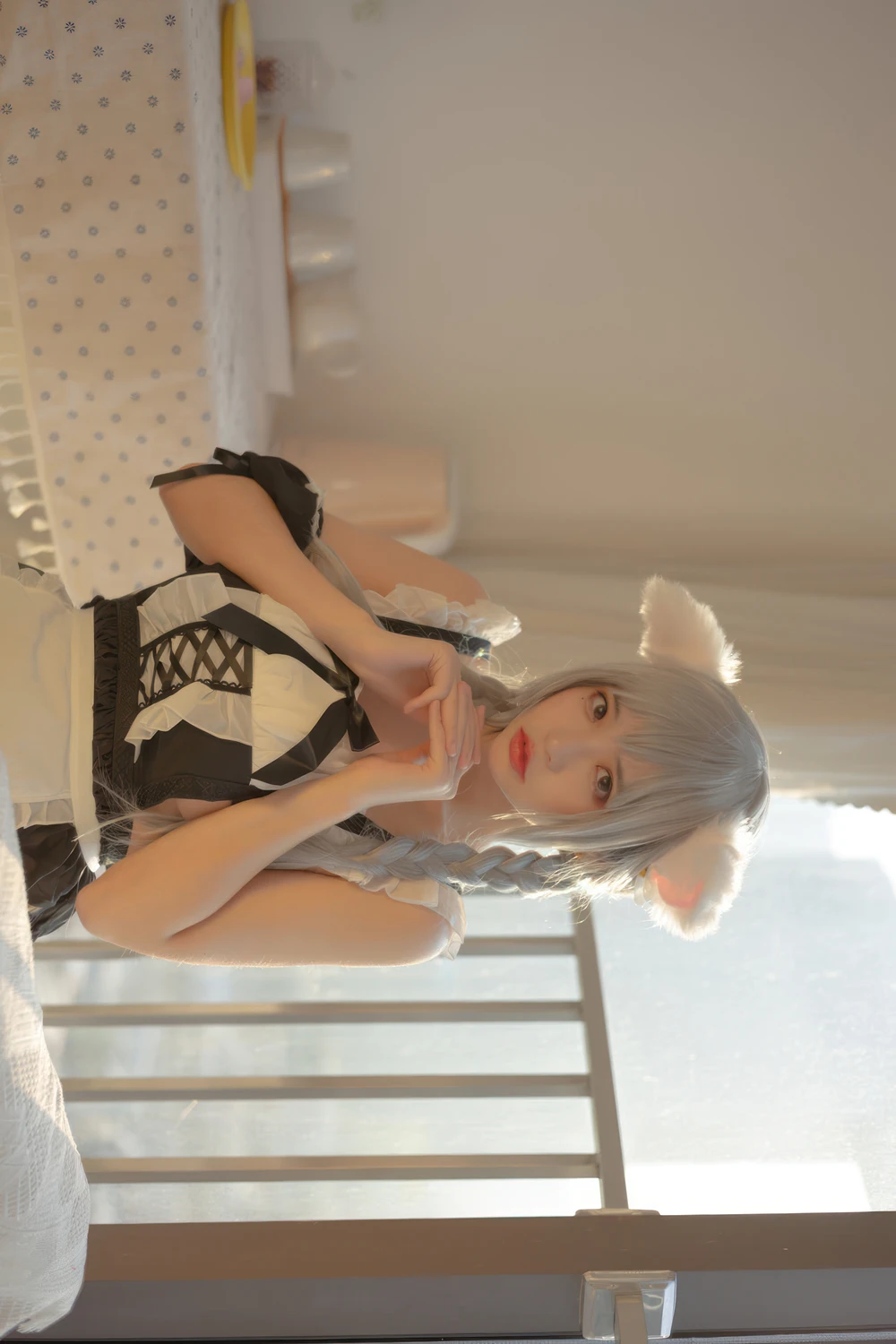 Cosplay 疯猫ss – 夕女仆 - P17