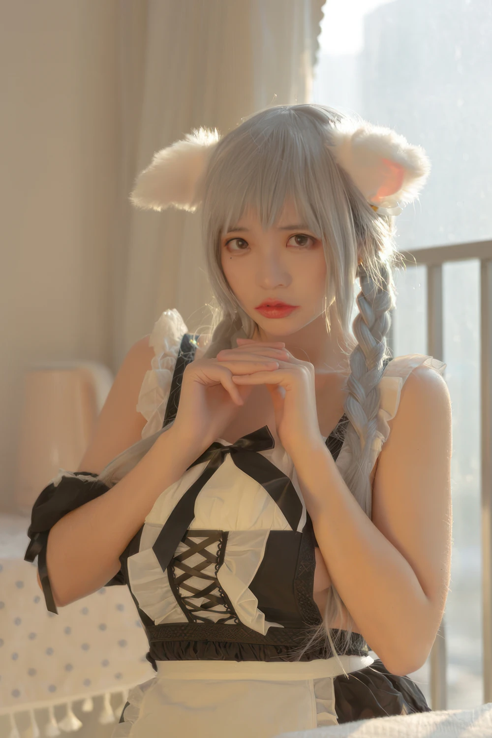 Cosplay 疯猫ss – 夕女仆 - P18