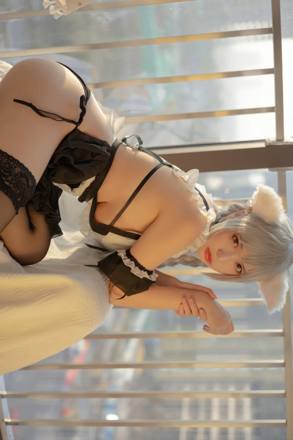 Cosplay 疯猫ss – 夕女仆 - P25